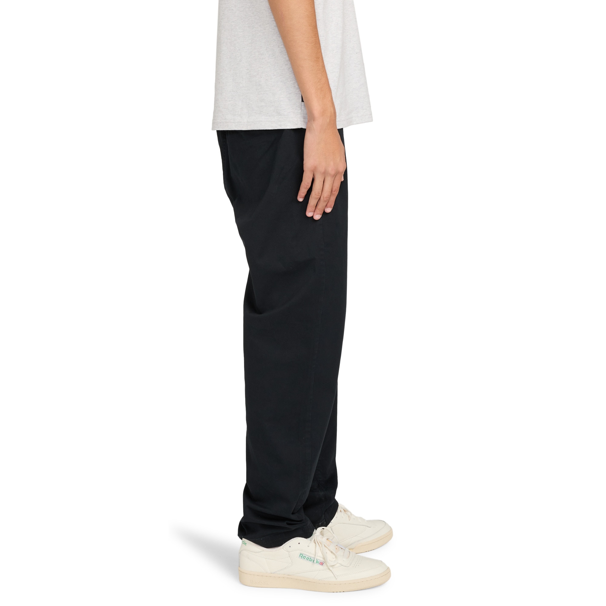 Pantalón de hombre Regular Comfort Twill Element - Negro Negro-3