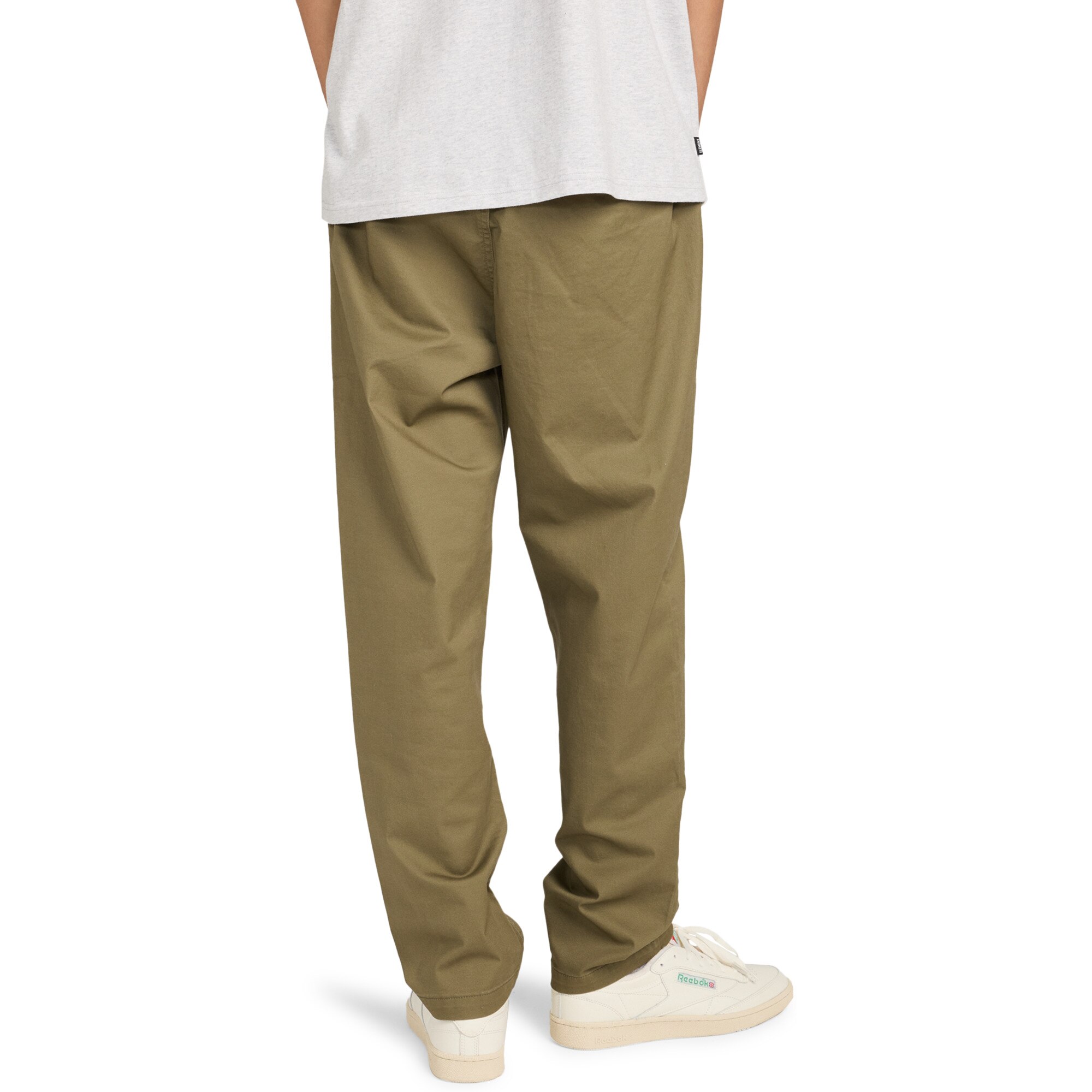 Pantalón de hombre Regular Comfort Twill Element - Verde Verde-2