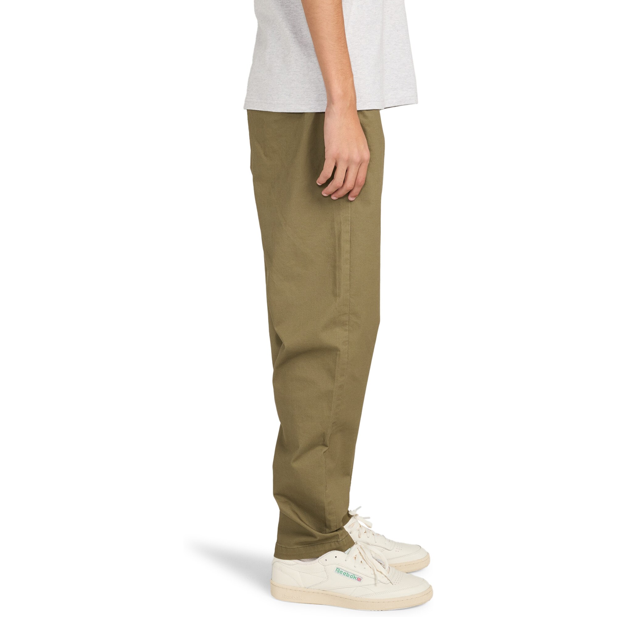 Pantalón de hombre Regular Comfort Twill Element - Verde Verde-3