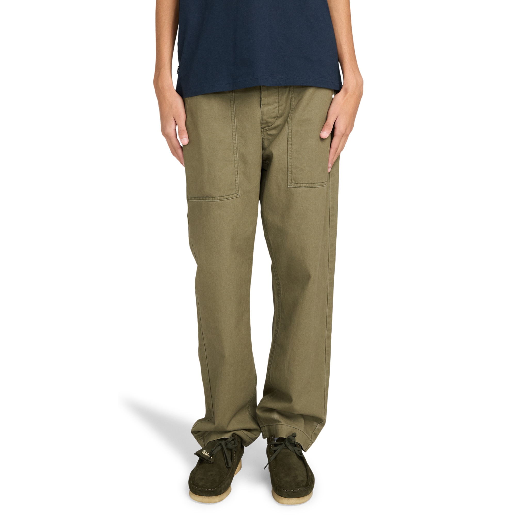 Pantalón de hombre Relax Fatigue Twill Element - Gris Gris-1