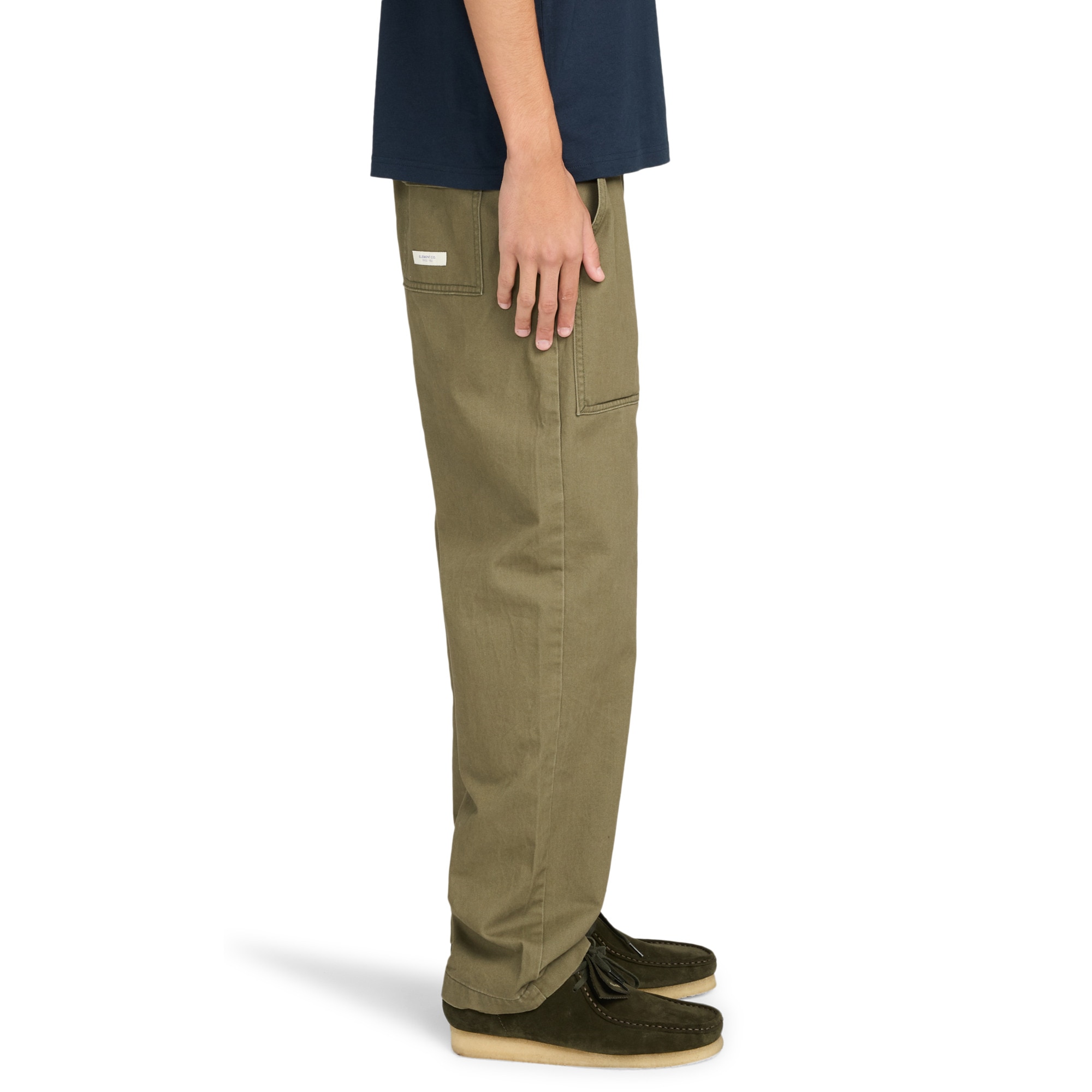 Pantalón de hombre Relax Fatigue Twill Element - Gris Gris-3