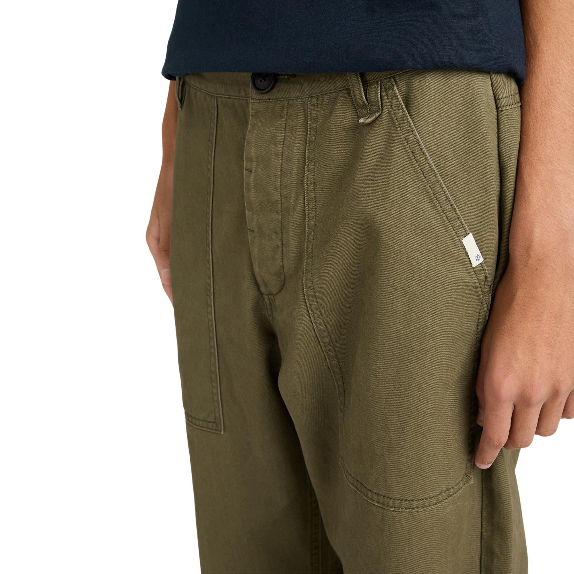 Pantalón de hombre Relax Fatigue Twill Element - Gris Gris-4