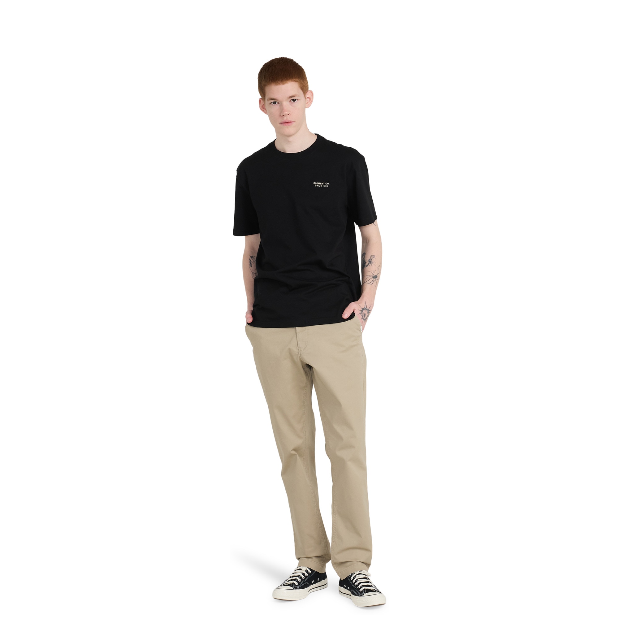 Pantalón de hombre Regular Twill Element - Beige Beige-5