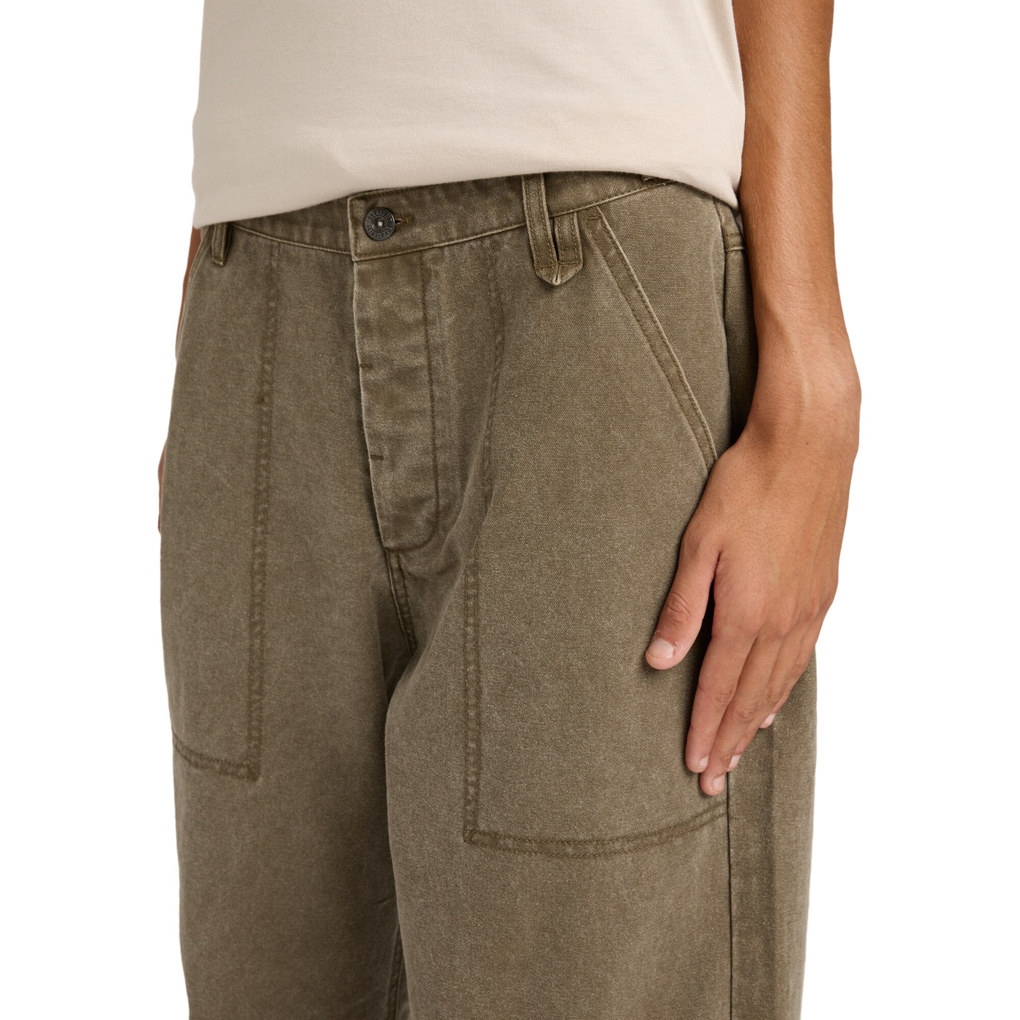 Imagen 4 de Pantalón de hombre Relax Fatigue Canvas Element - Marrón Marrón