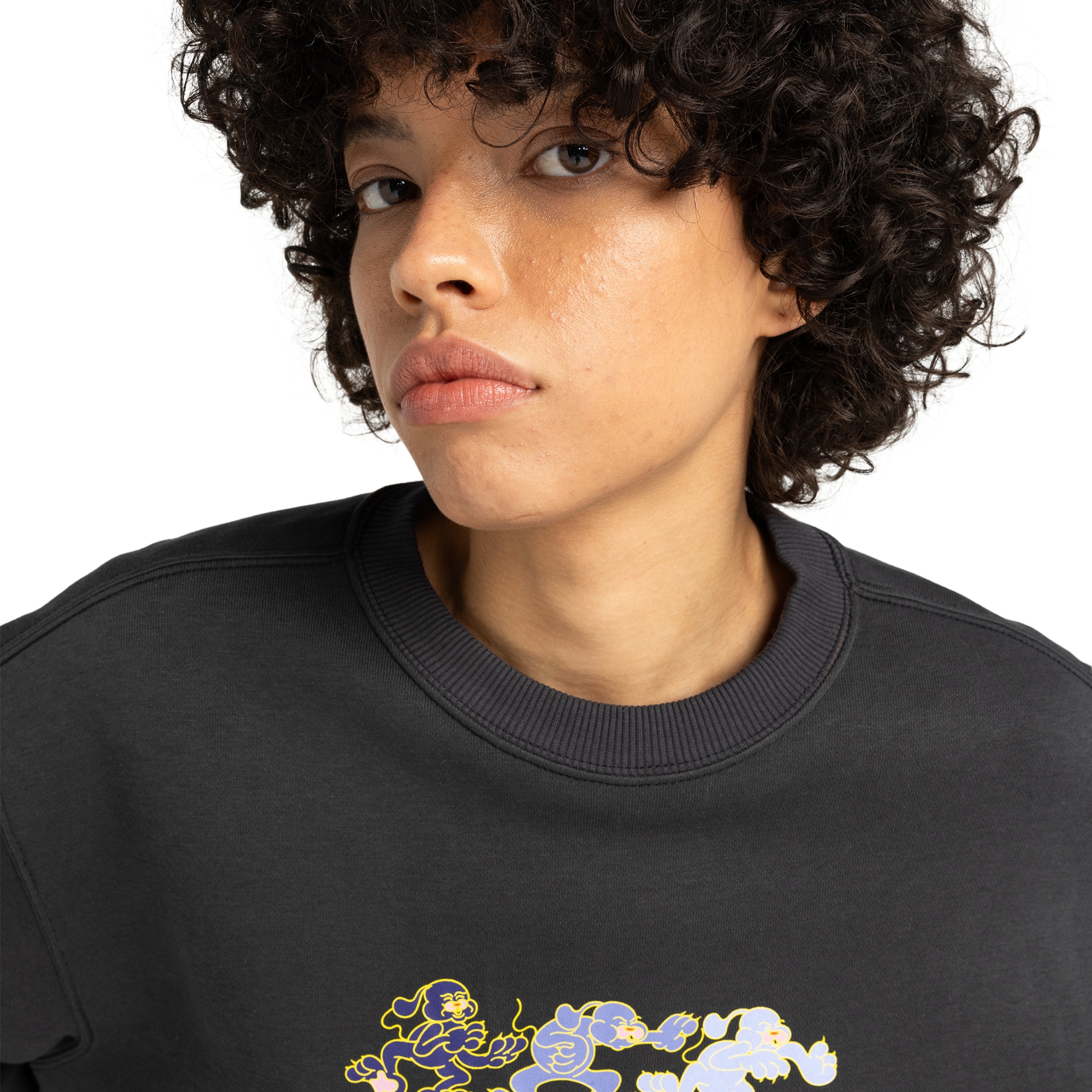 Sudadera de mujer Triplets Cr W Element - Negro Negro-3