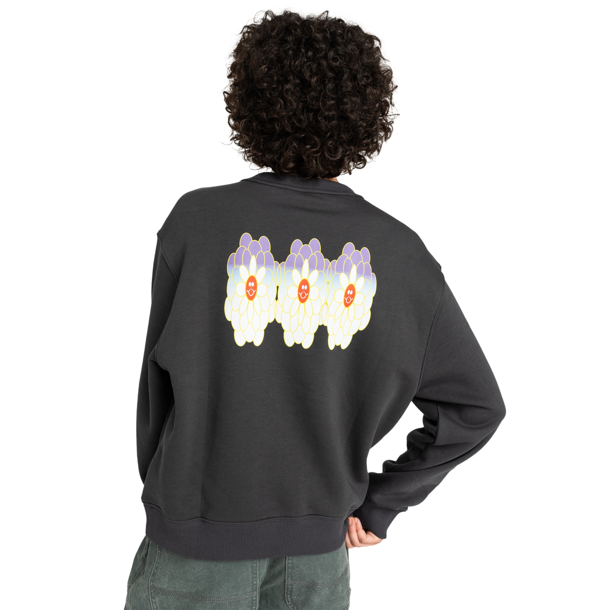 Sudadera de mujer Triplets Cr W Element - Negro Negro-6