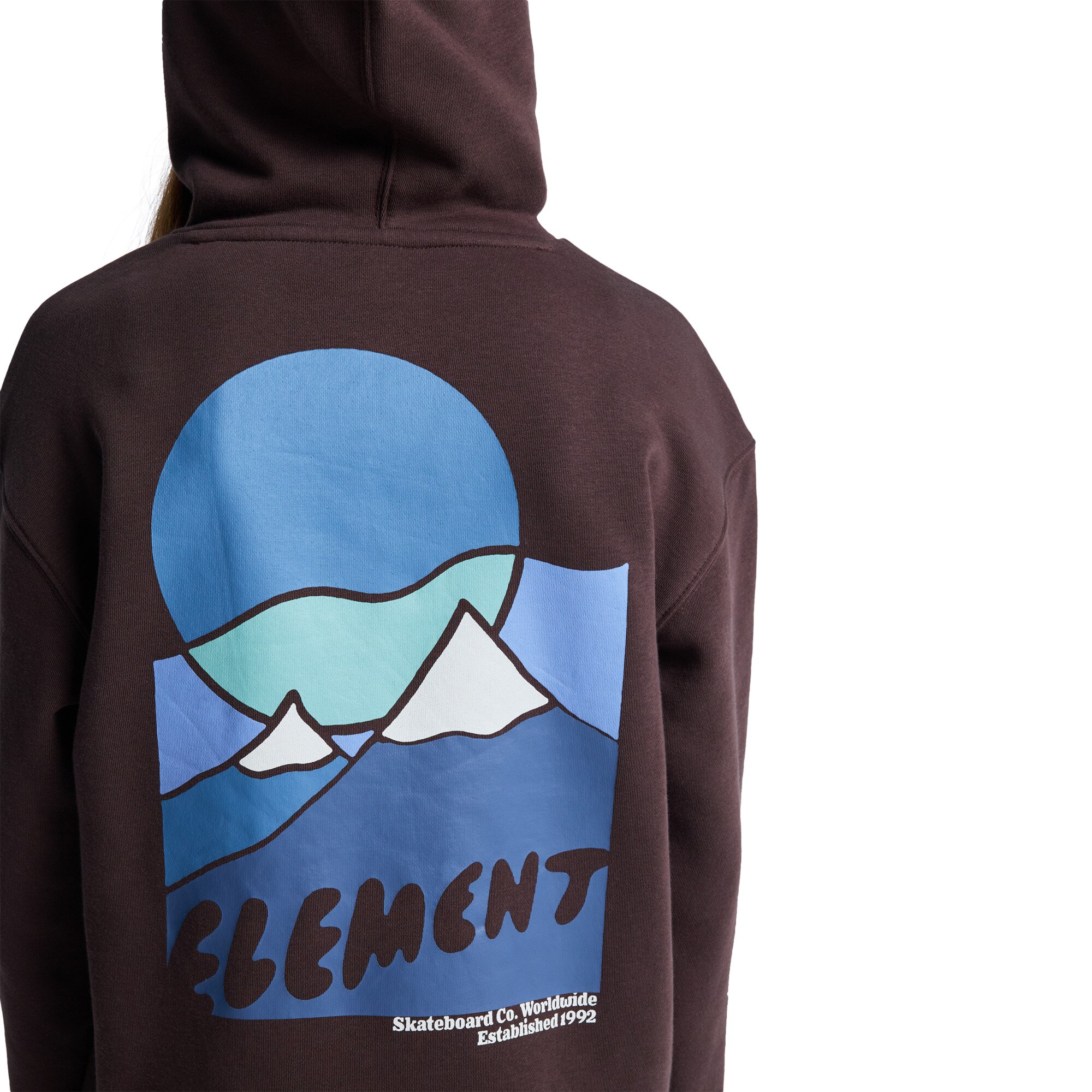 Sudadera de niños Sunrise Po Y Element - Marrón Marrón-4
