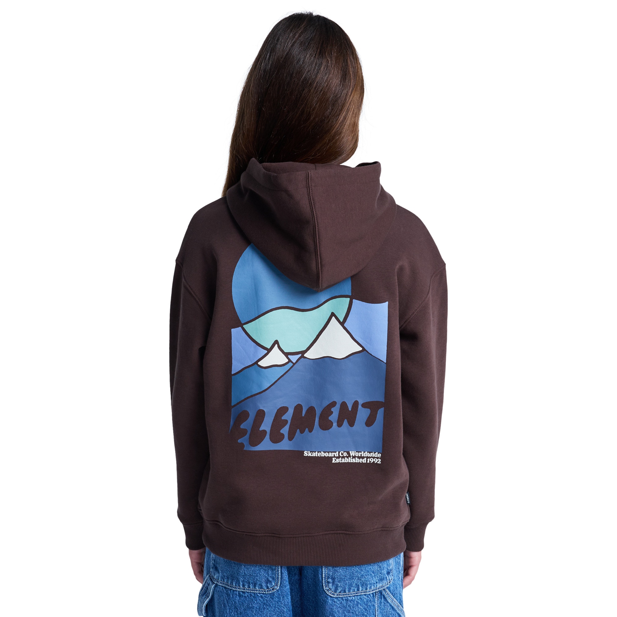 Sudadera de niños Sunrise Po Y Element - Marrón Marrón-6