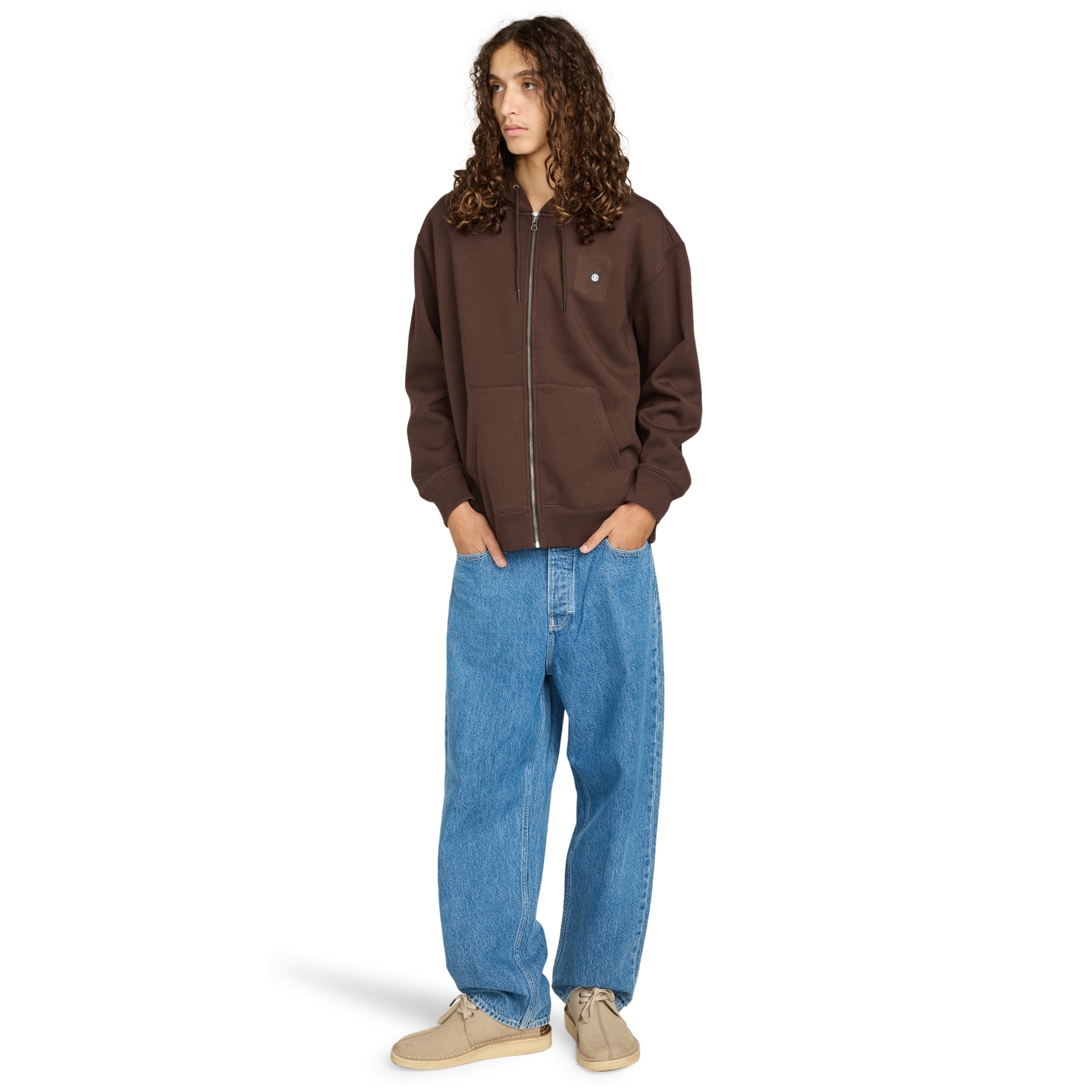 Sudadera de hombre Icon Rain Element - Marrón Marrón-5