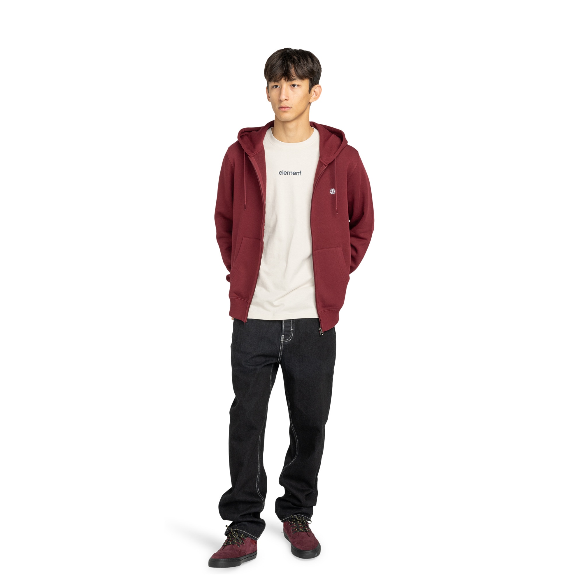 Imagen 5 de Sudadera de hombre Icon Embroidery Element - Rojo Rojo