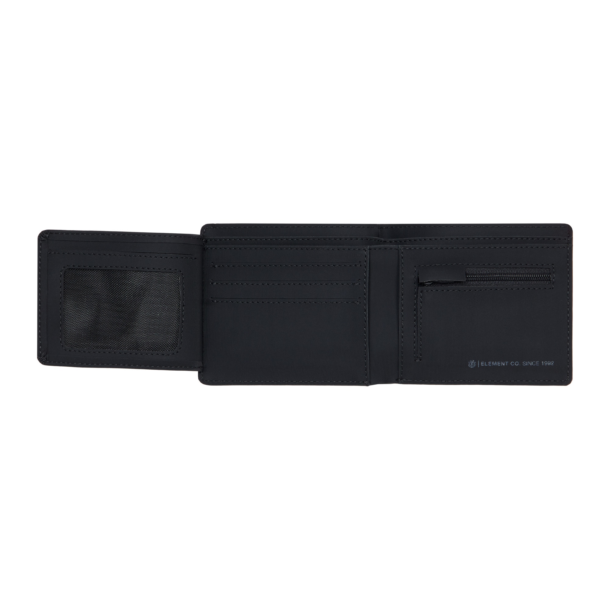 Cartera de hombre Double Icon Element - Negro Negro-2