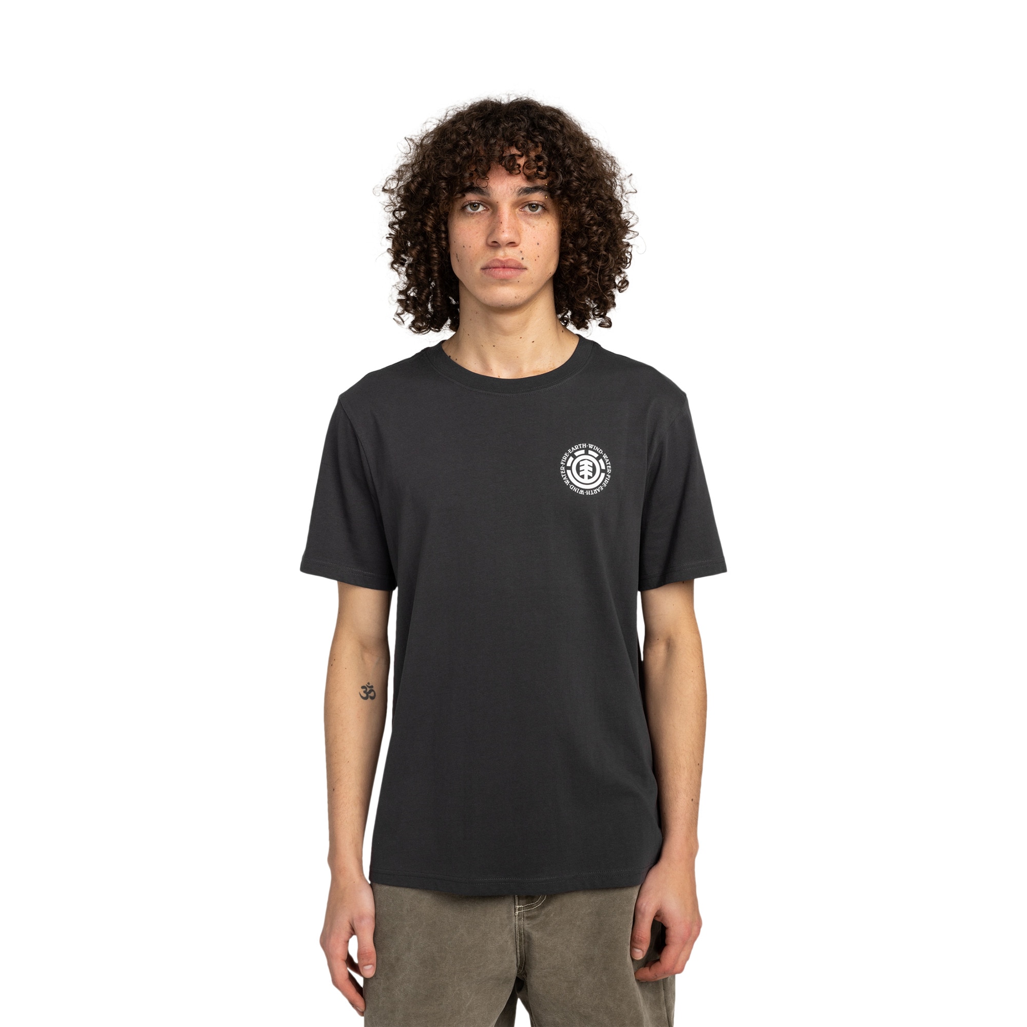Camiseta de hombre Seal Bp Element - Negro Negro-1