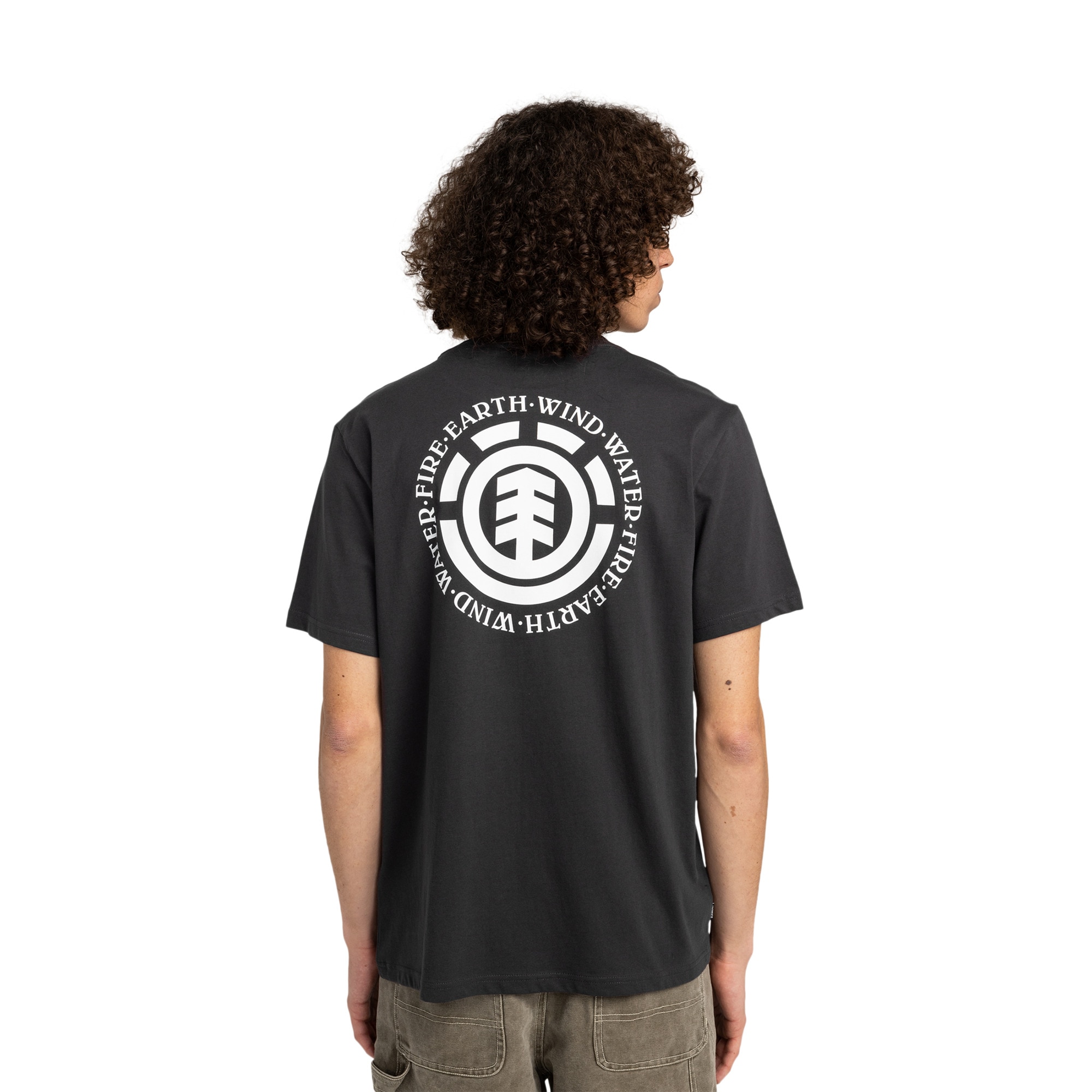 Camiseta de hombre Seal Bp Element - Negro Negro-2