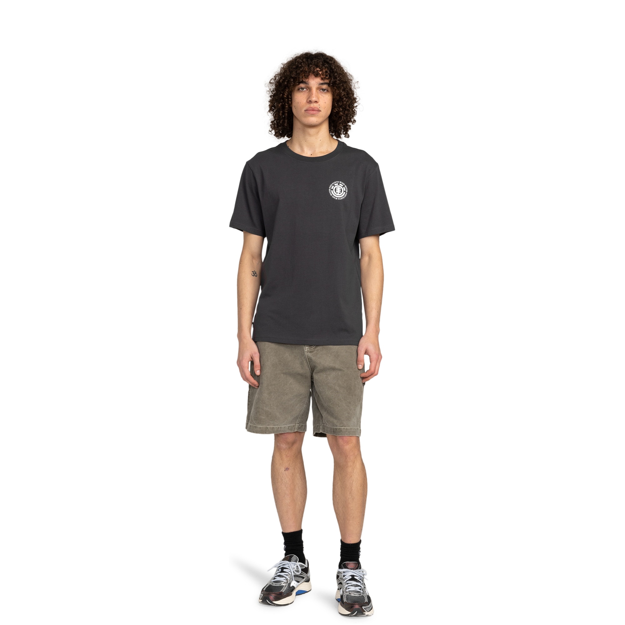 Camiseta de hombre Seal Bp Element - Negro Negro-4