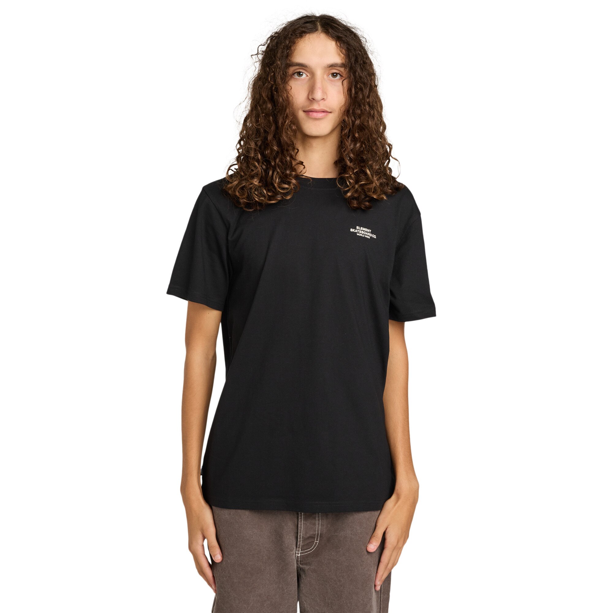 Camiseta de hombre Element Co Element - Gris Negro-5