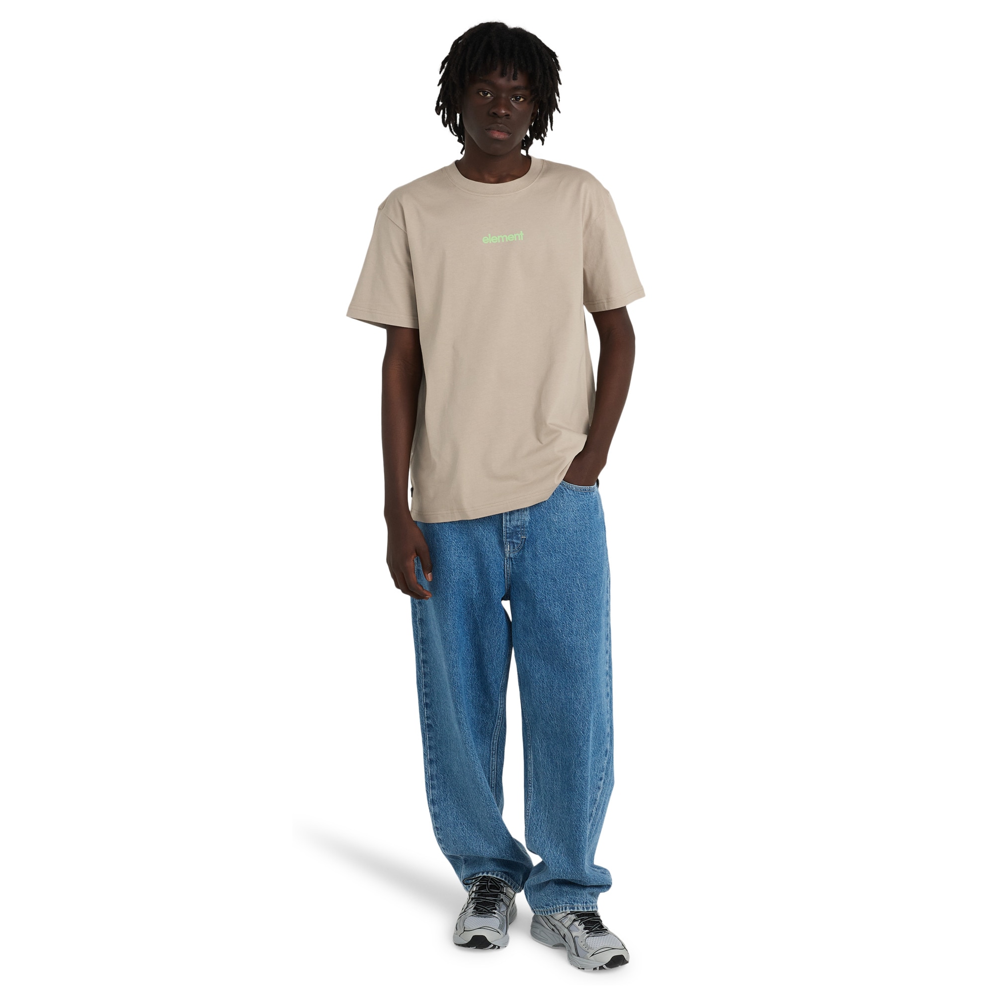 Camiseta de hombre Lowcase Bp Element - Natural Natural-4