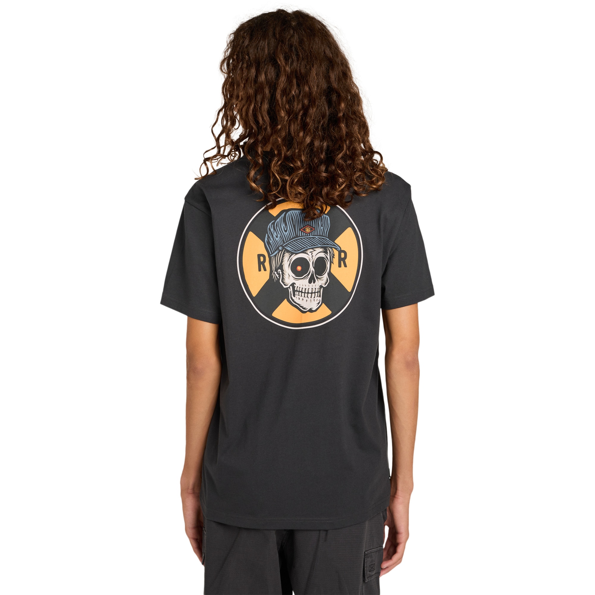 Camiseta de hombre Timber Signs Element - Negro Negro-2