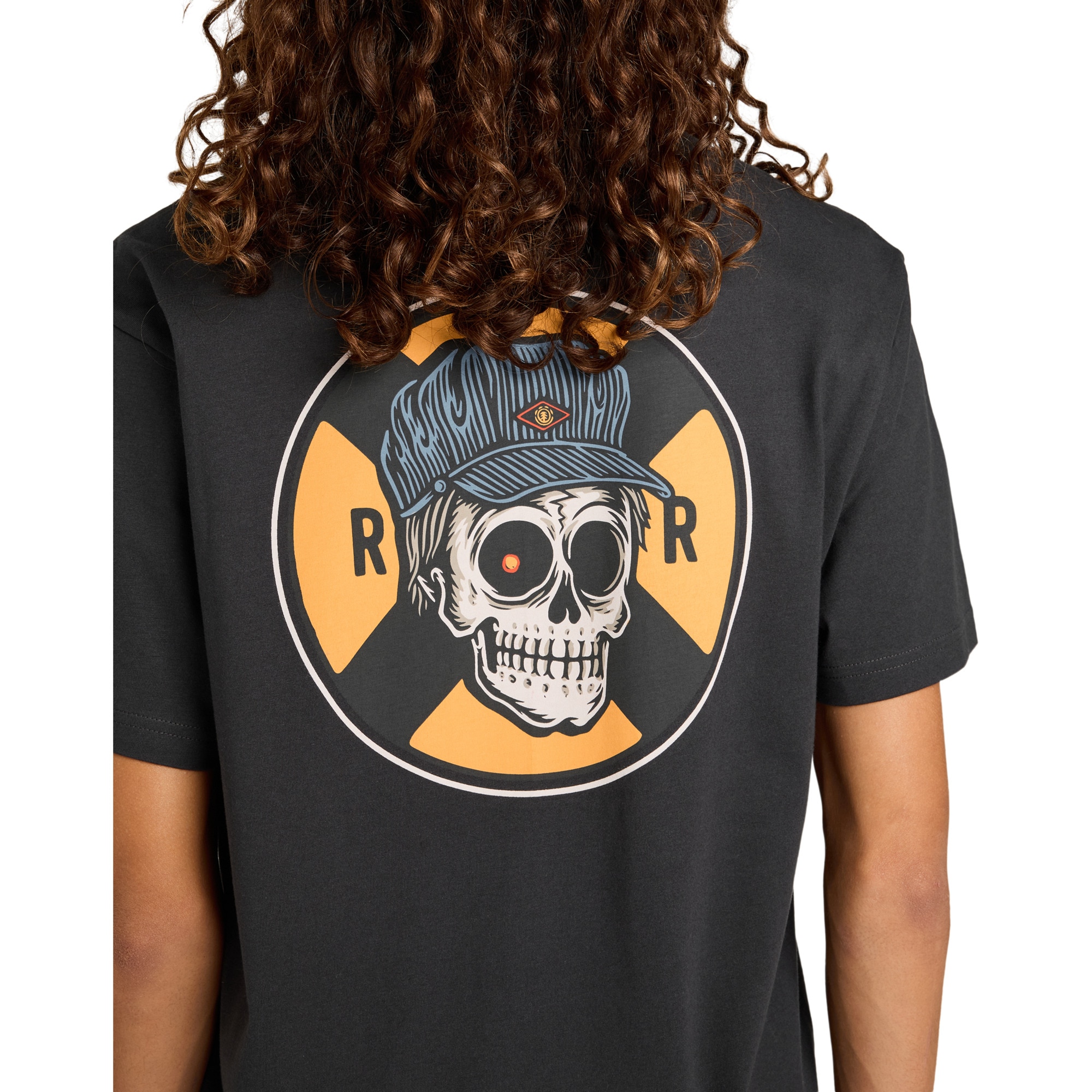 Camiseta de hombre Timber Signs Element - Negro Negro-6