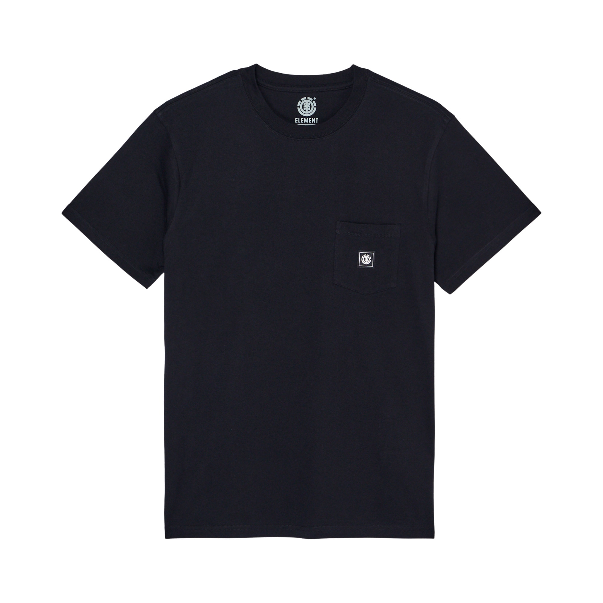 Camiseta de hombre Icon Label Pocket Element - Negro Negro-1