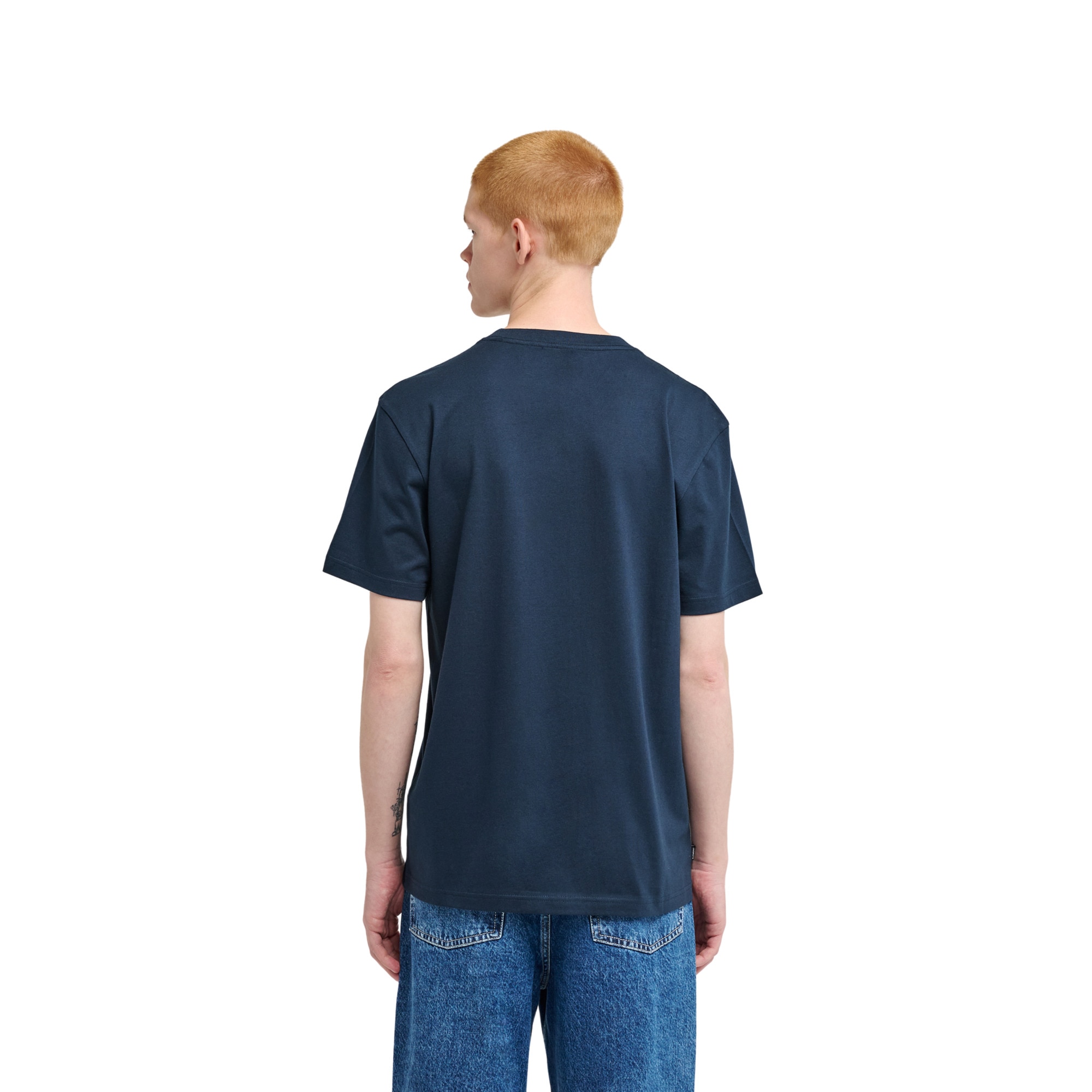 Camiseta de hombre Icon Label Pocket Element - Azul oscuro Azul oscuro-2