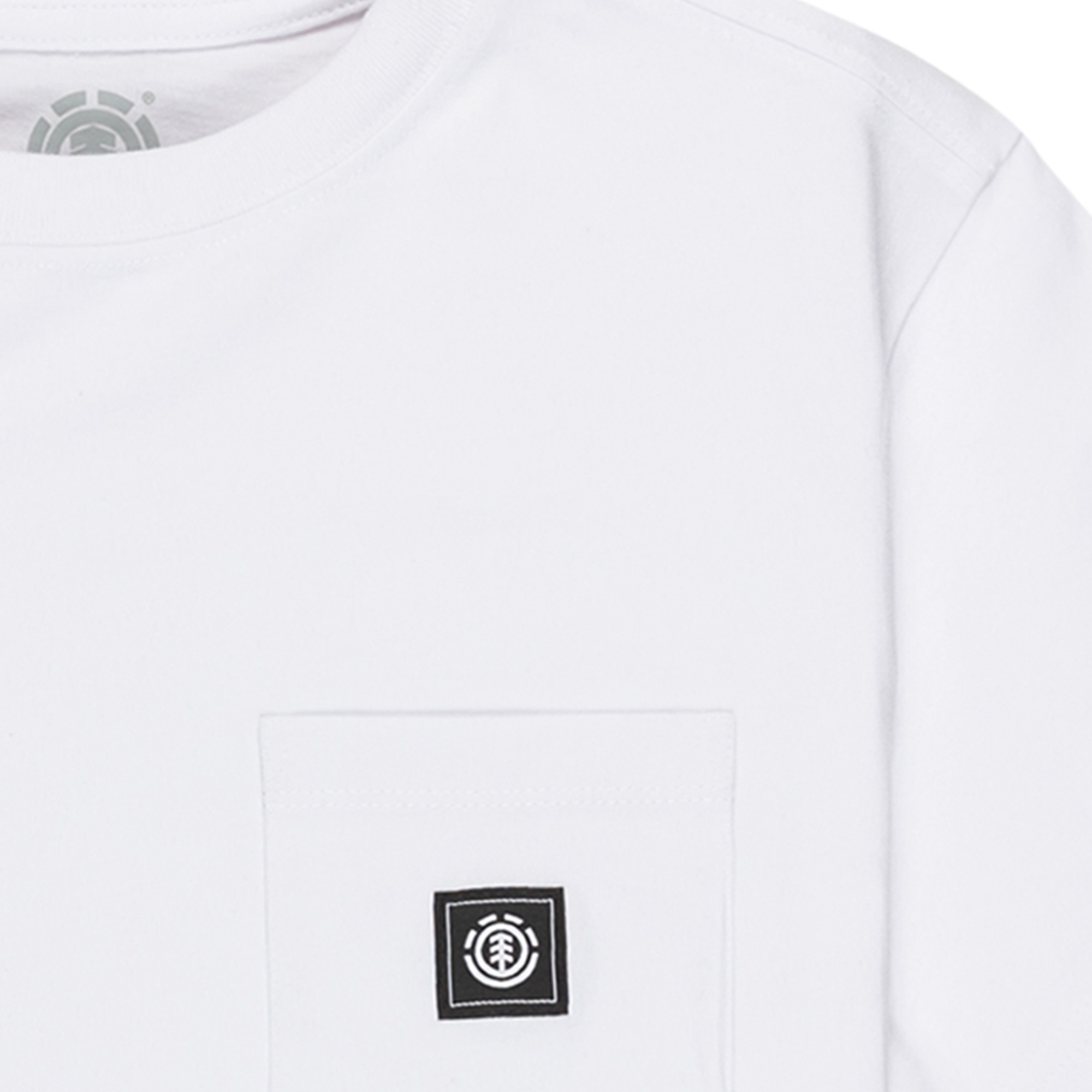Imagen 5 de Camiseta de niños Icon Label Pocket Y Element - Blanco Blanco