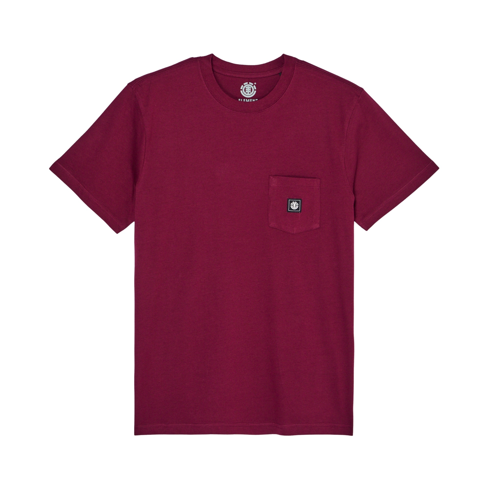 Camiseta de hombre Icon Label Pocket Element - Rojo Rojo-6