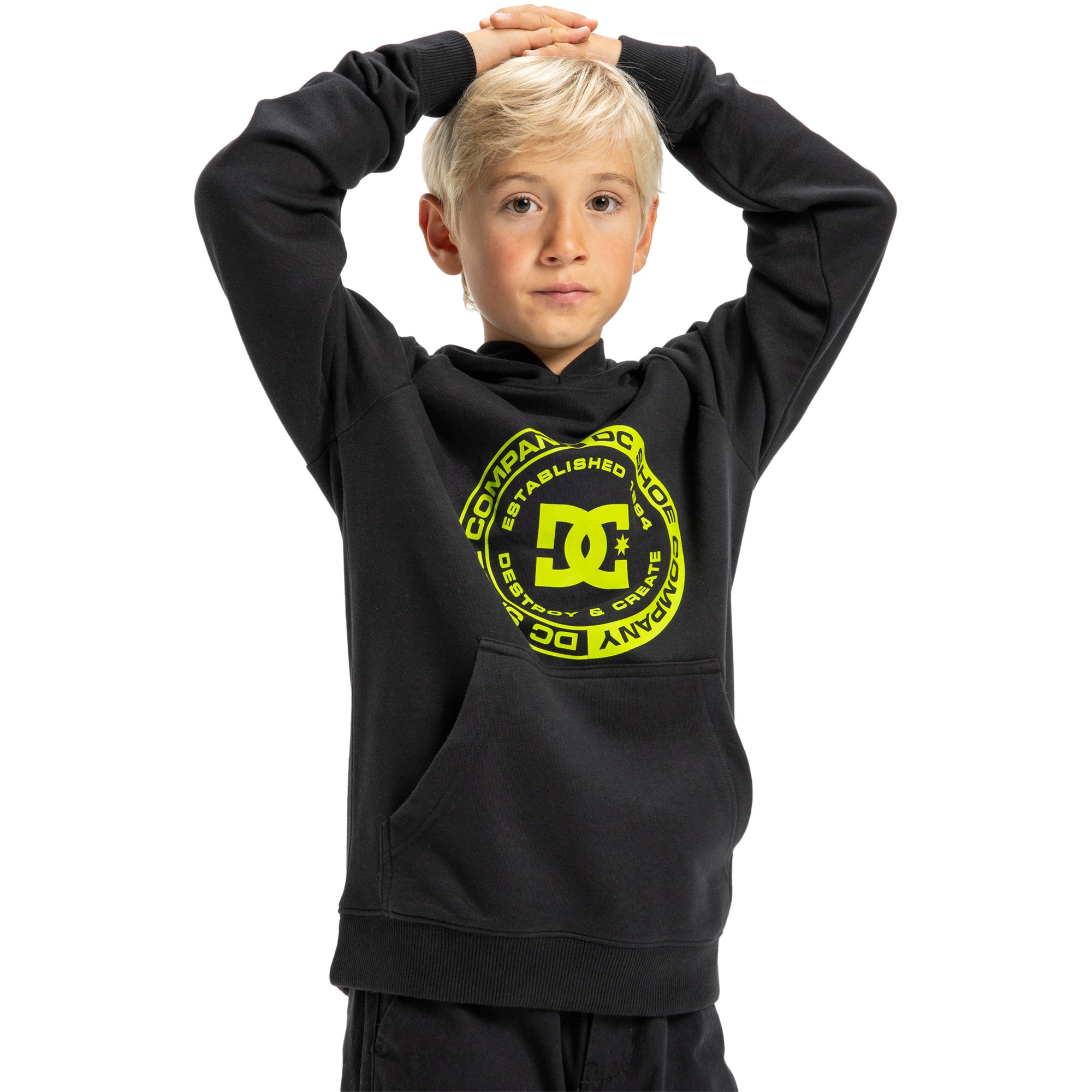 Sudadera de niños DC Corpo Raglan DC Shoes - Negro Negro-1