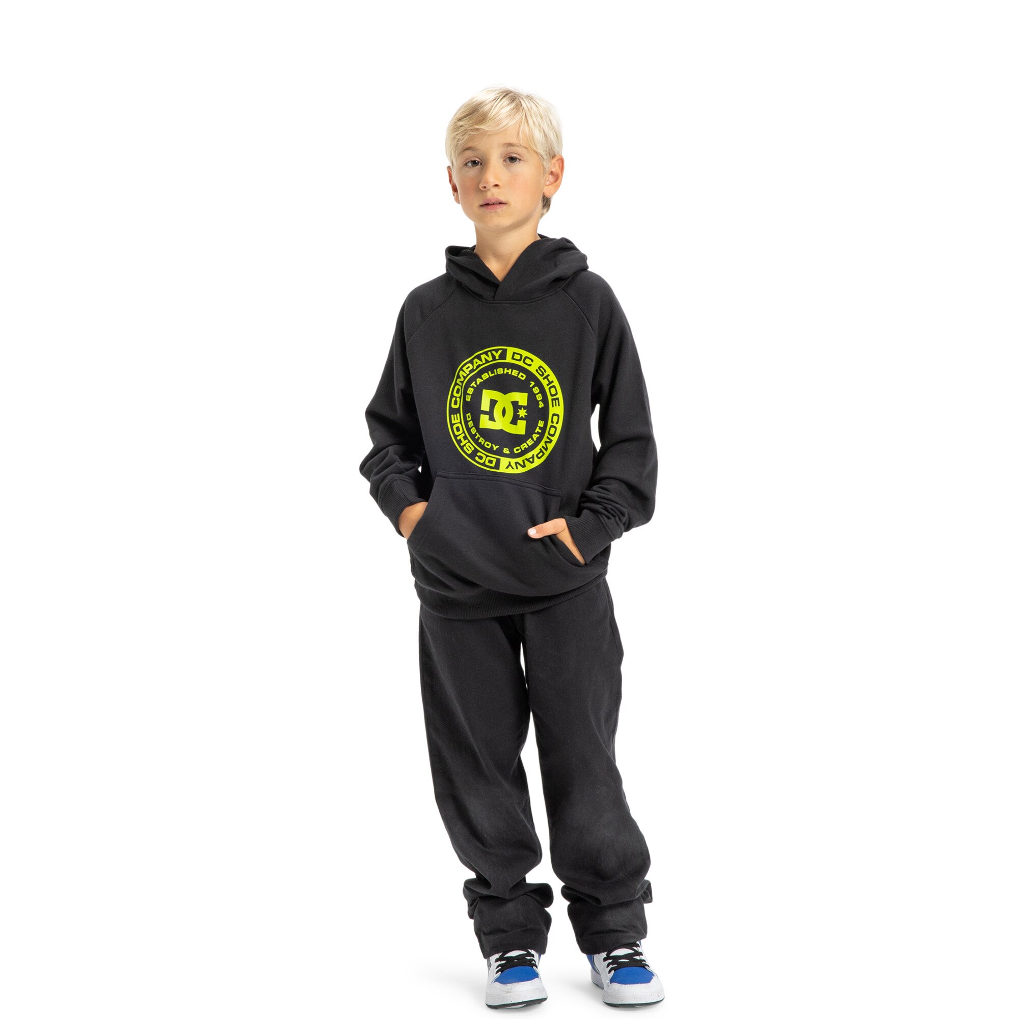 Sudadera de niños DC Corpo Raglan DC Shoes - Negro Negro-3