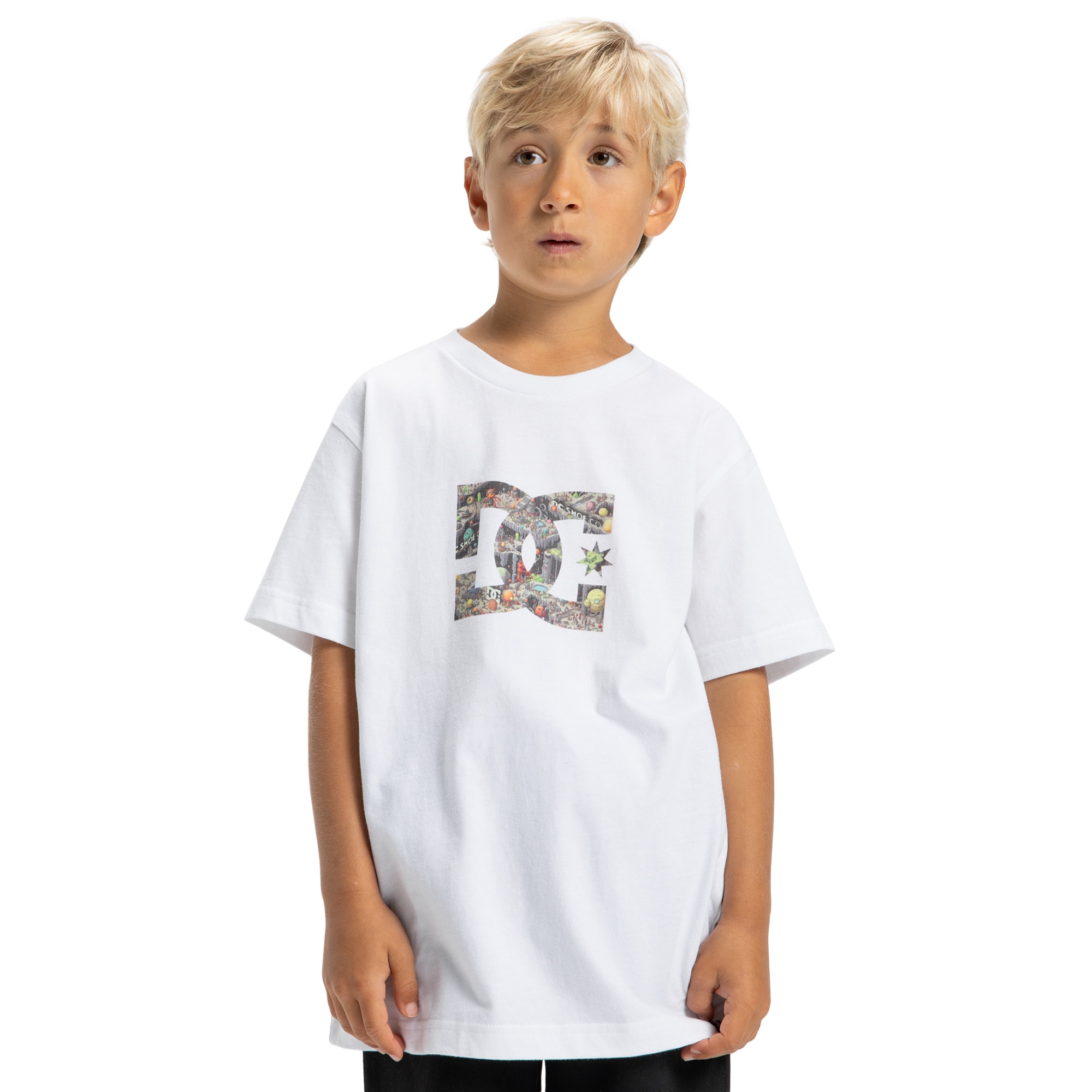 Camiseta de niños DC Star Filled DC Shoes - Blanco Blanco-1