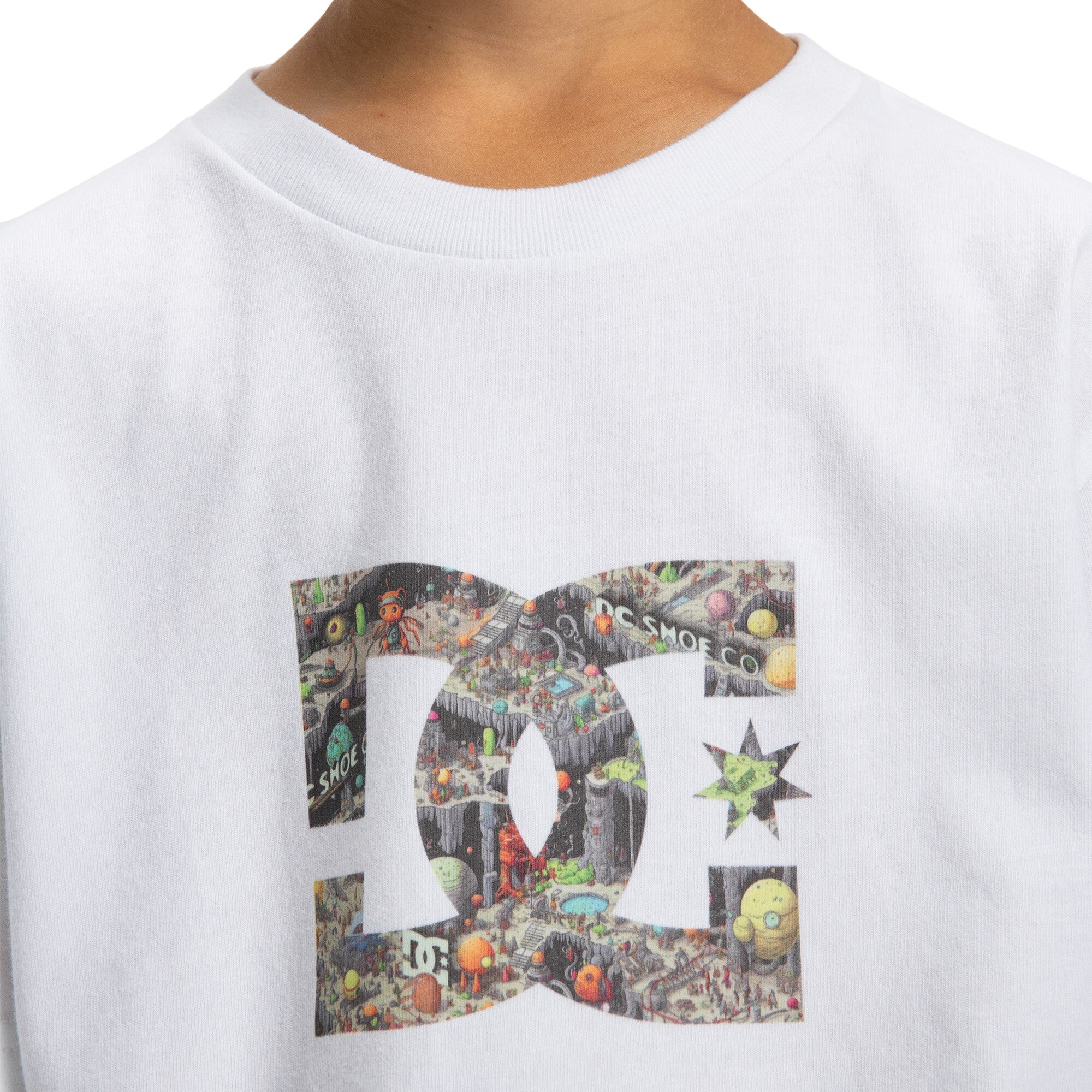 Camiseta de niños DC Star Filled DC Shoes - Blanco Blanco-3
