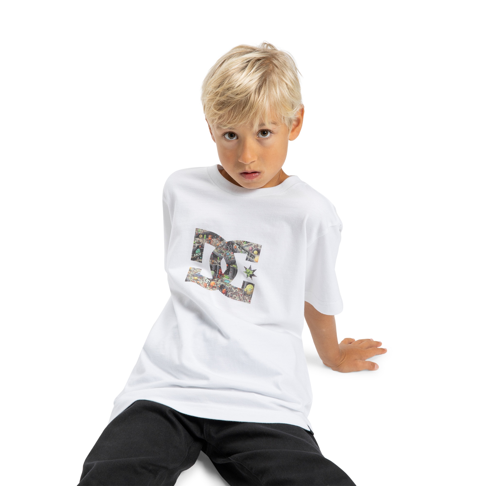 Camiseta de niños DC Star Filled DC Shoes - Blanco Blanco-4