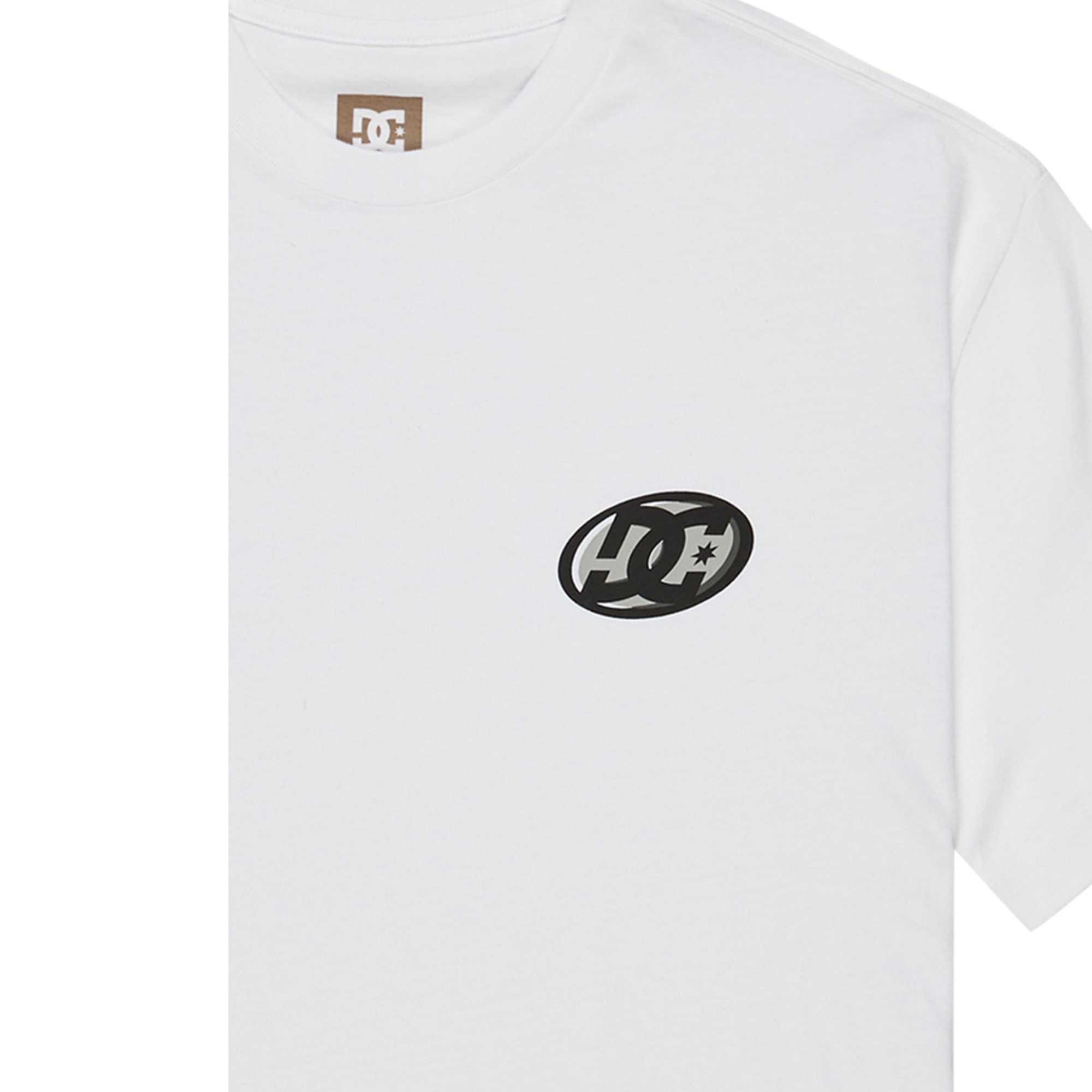 Camisetas de hombre Fast Bubble DC Shoes - Blanco Blanco-3