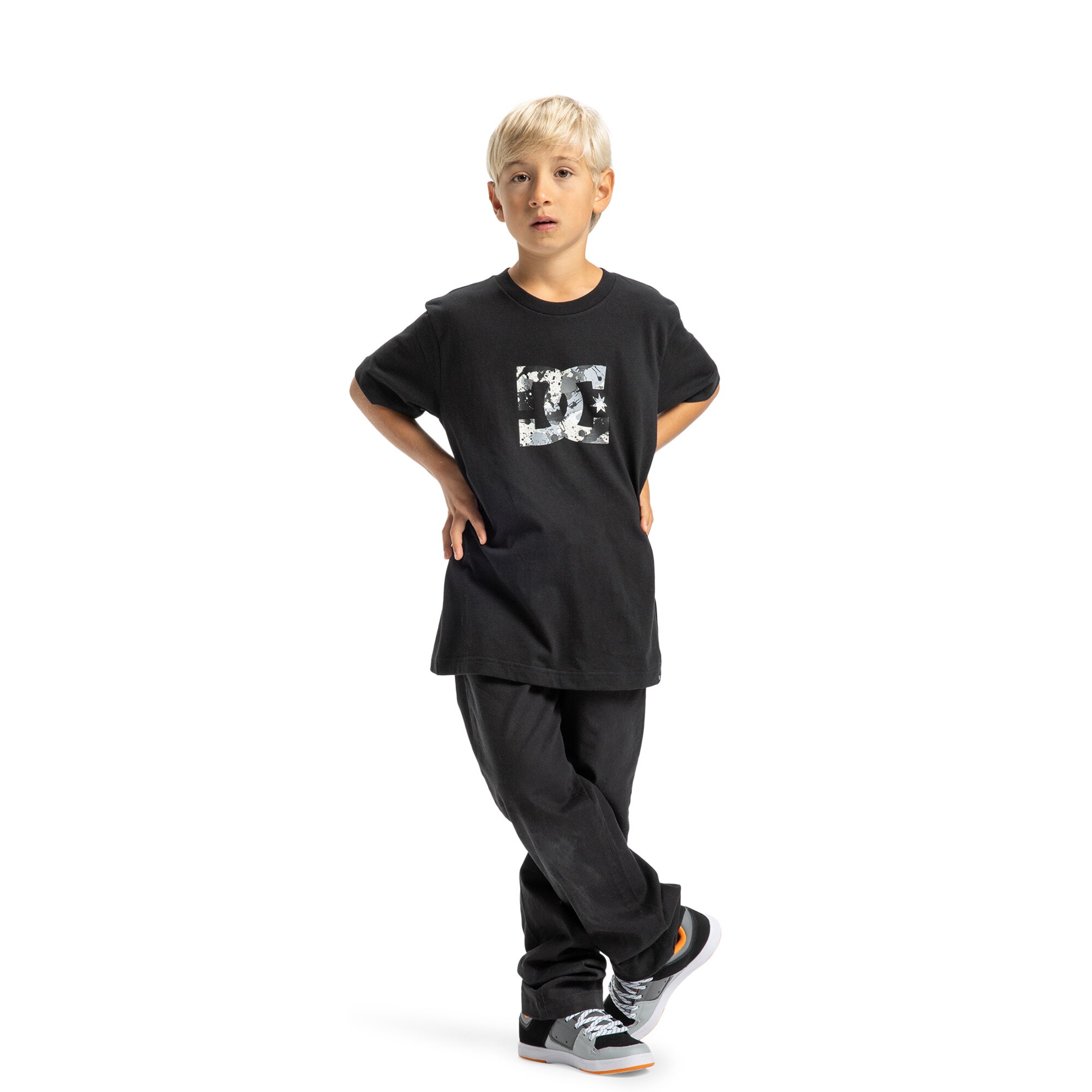 Camiseta de niños DC Star Filled DC Shoes - Negro Negro-4