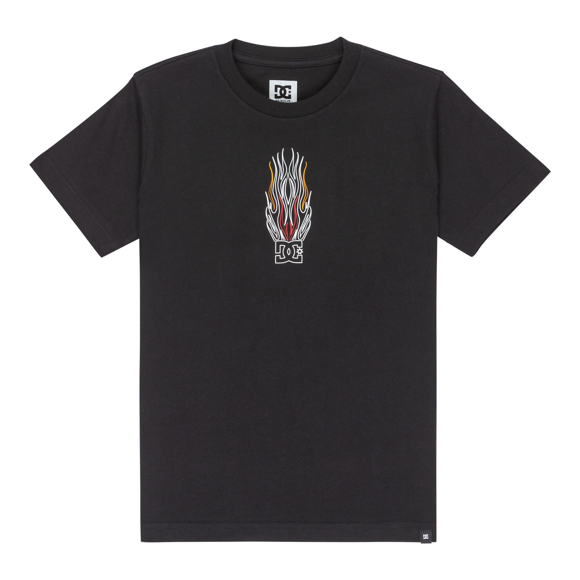 Camiseta de niños Burnt Out DC Shoes - Negro Negro-5