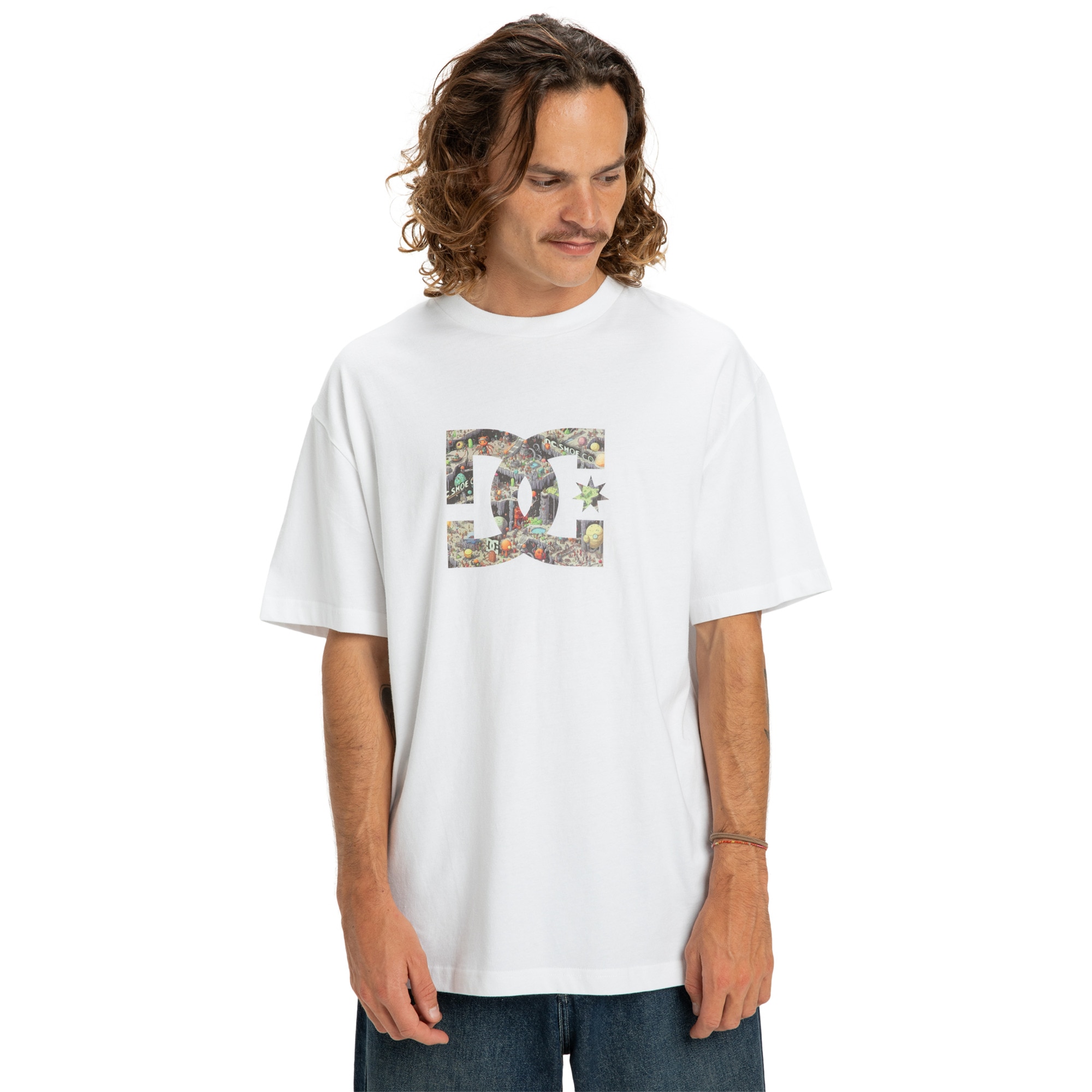 Imagen 1 de Camisetas de hombre DC Star Filled DC Shoes - Blanco Blanco