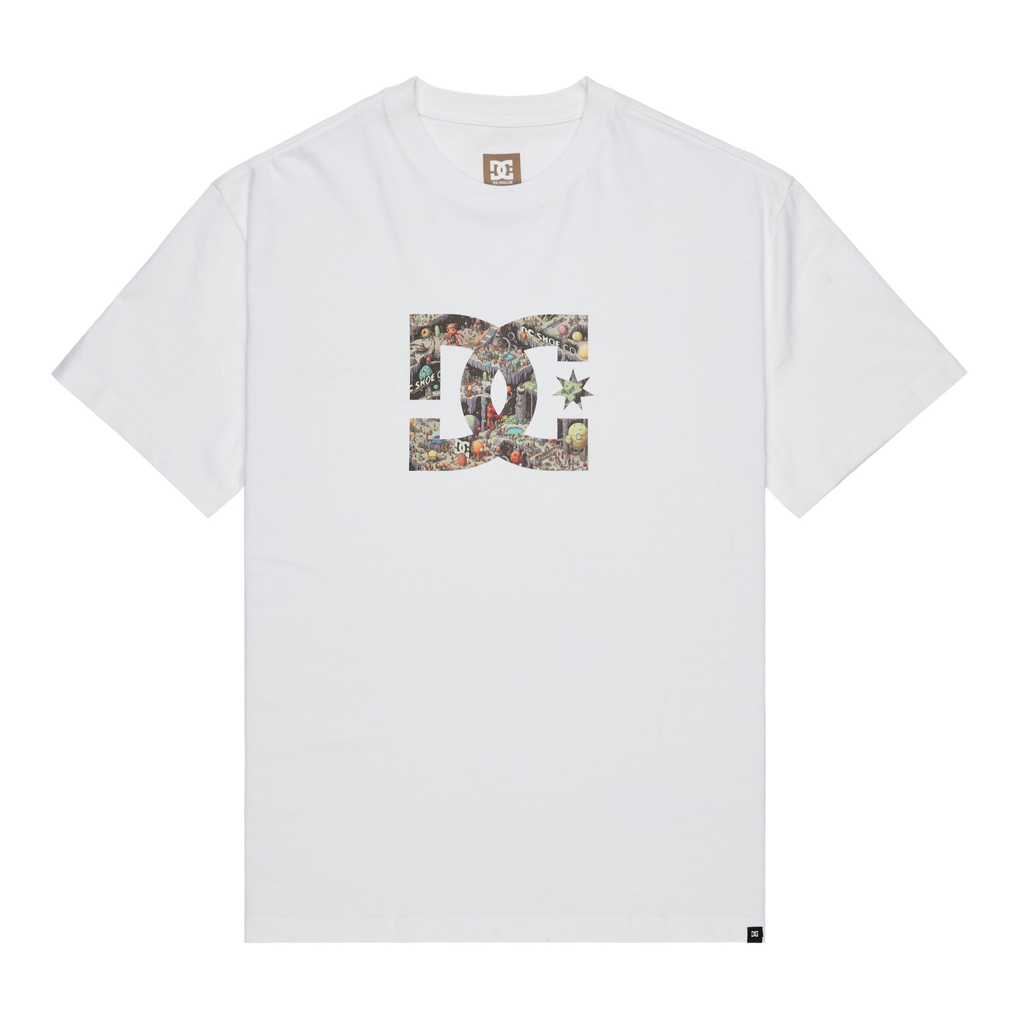 Imagen 5 de Camisetas de hombre DC Star Filled DC Shoes - Blanco Blanco
