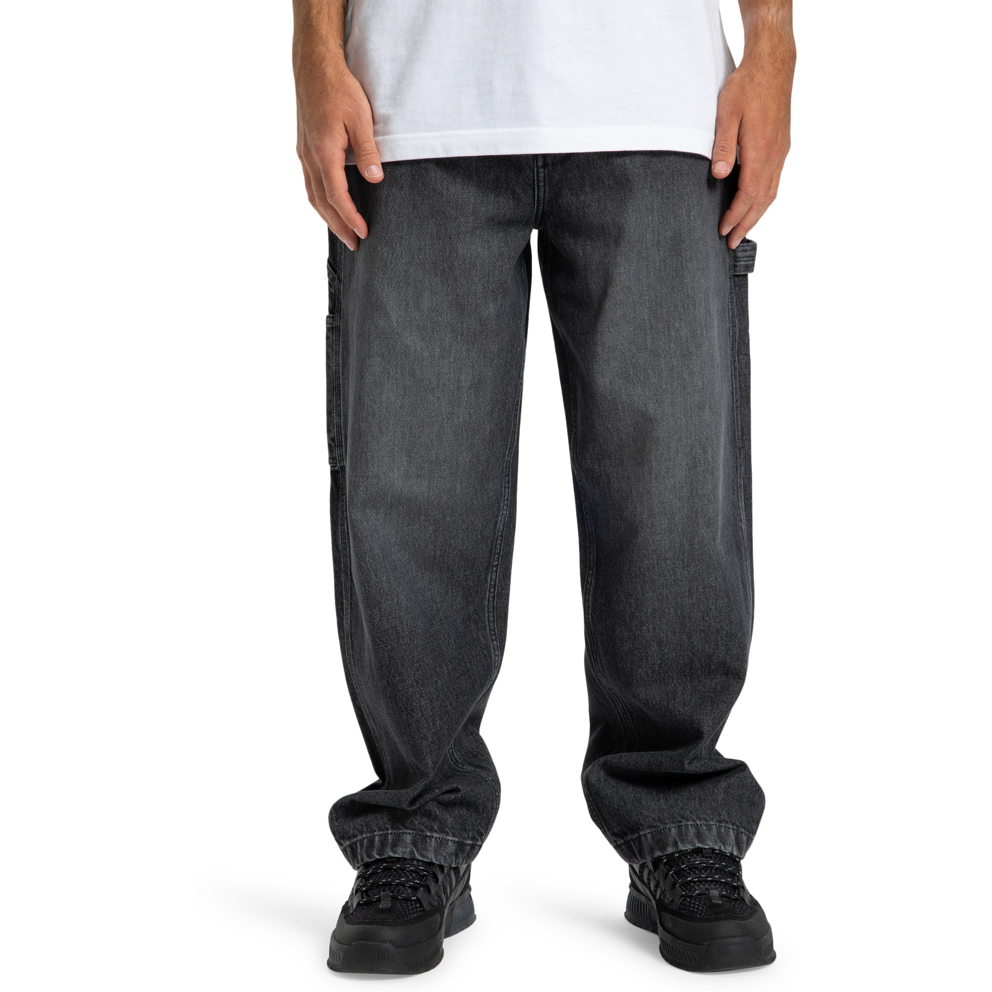 Pantalón de hombre Worker Baggy Carpenter Bac DC Shoes - Negro Negro-1