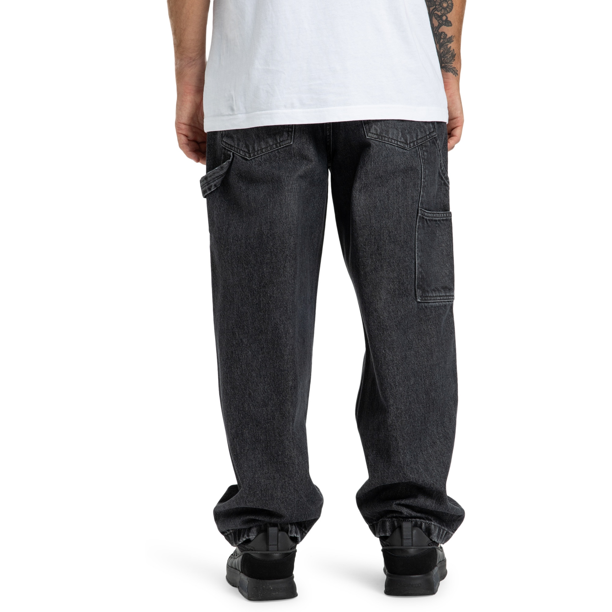 Pantalón de hombre Worker Baggy Carpenter Bac DC Shoes - Negro Negro-2