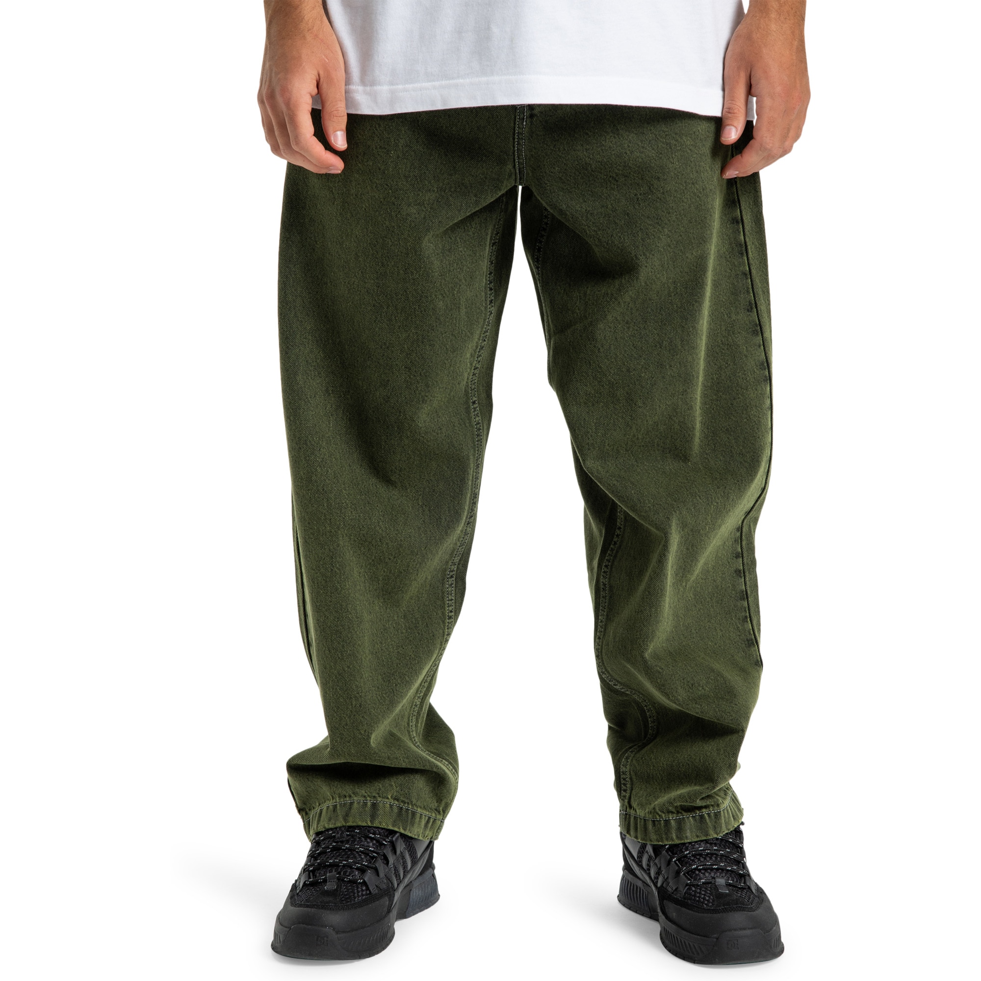 DC Shoes Vaquero de hombre Worker Baggy Denim Bronze Rins Verde