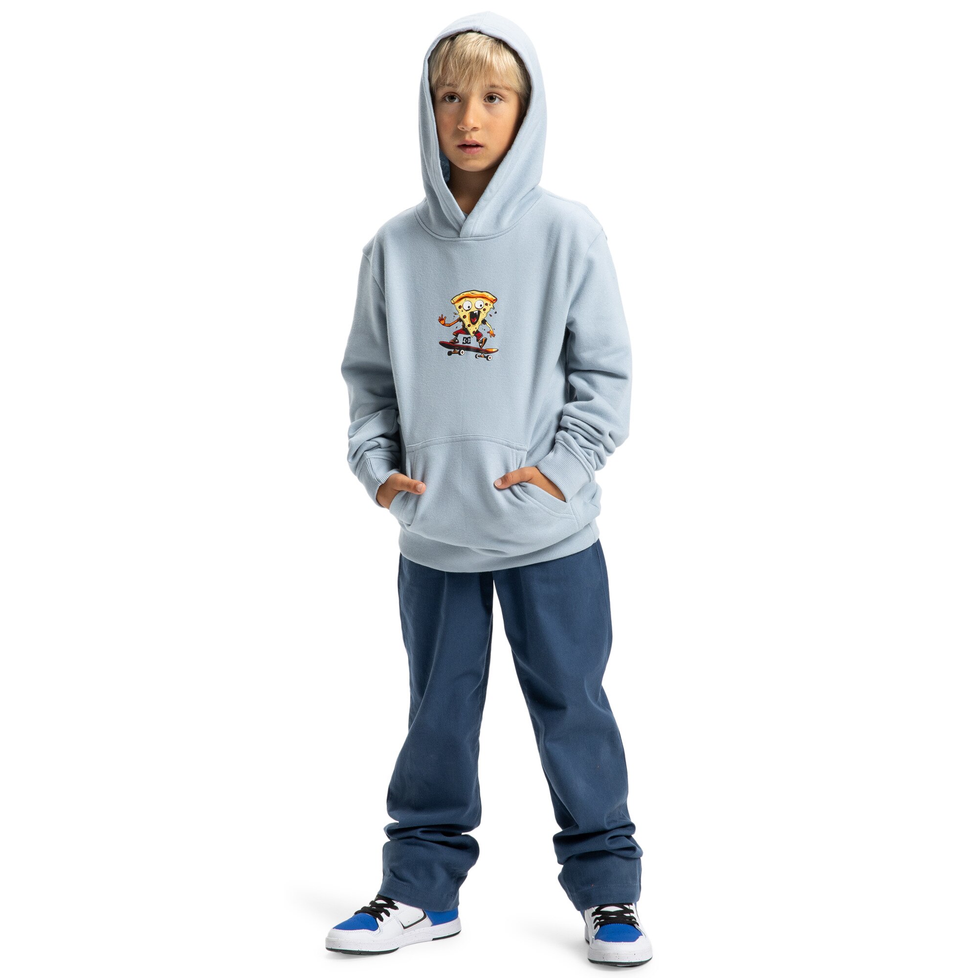Sudadera de niños Hot Slice DC Shoes - Azul Azul-4