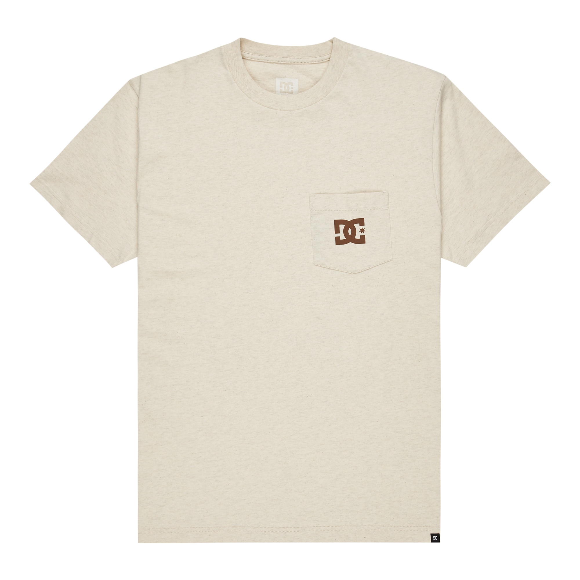 Camisetas de hombre DC Star Pocket DC Shoes - Beige Beige-6