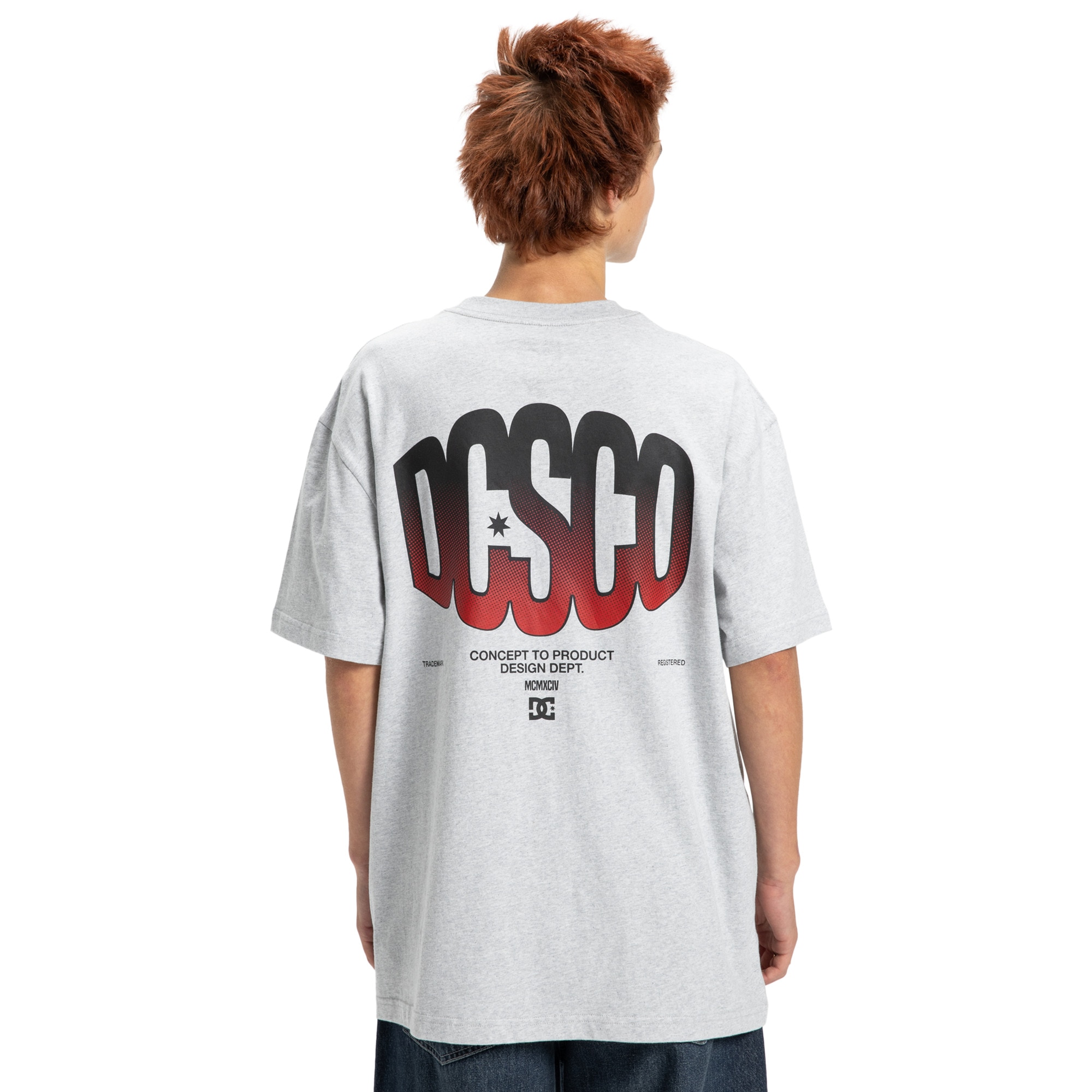 Camiseta de hombre Squash It DC Shoes - Gris claro Gris claro-2