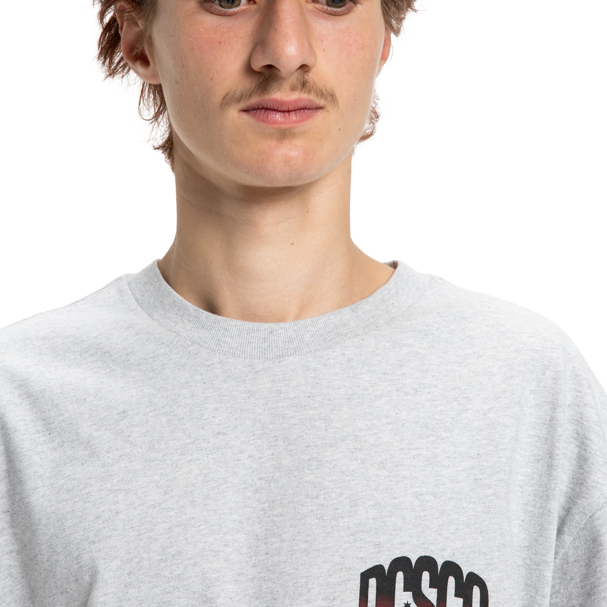 Camiseta de hombre Squash It DC Shoes - Gris claro Gris claro-3