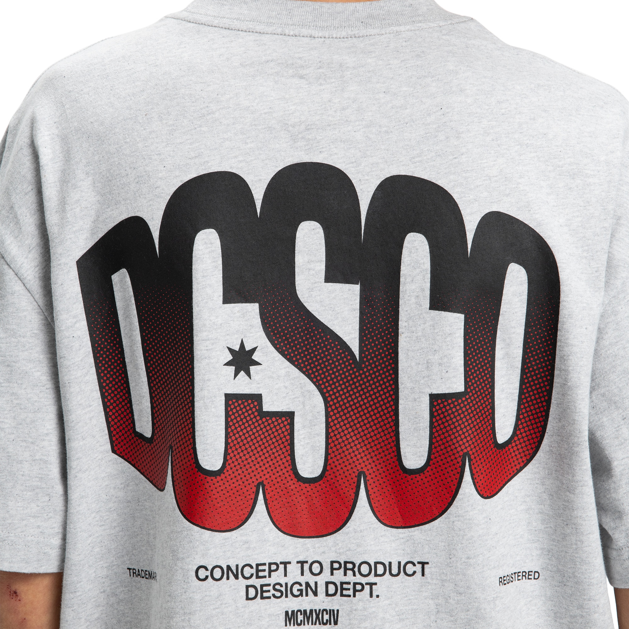 Camiseta de hombre Squash It DC Shoes - Gris claro Gris claro-5