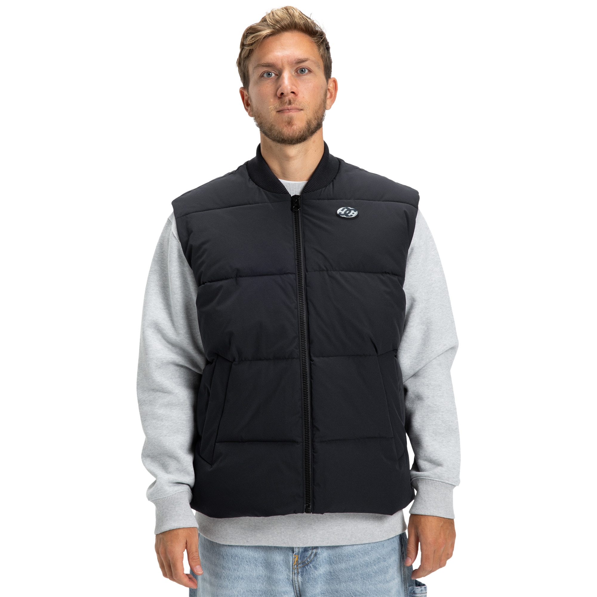 Imagen 1 de Chaleco con cremallera de hombre Rover Puffer DC Shoes - Negro Negro