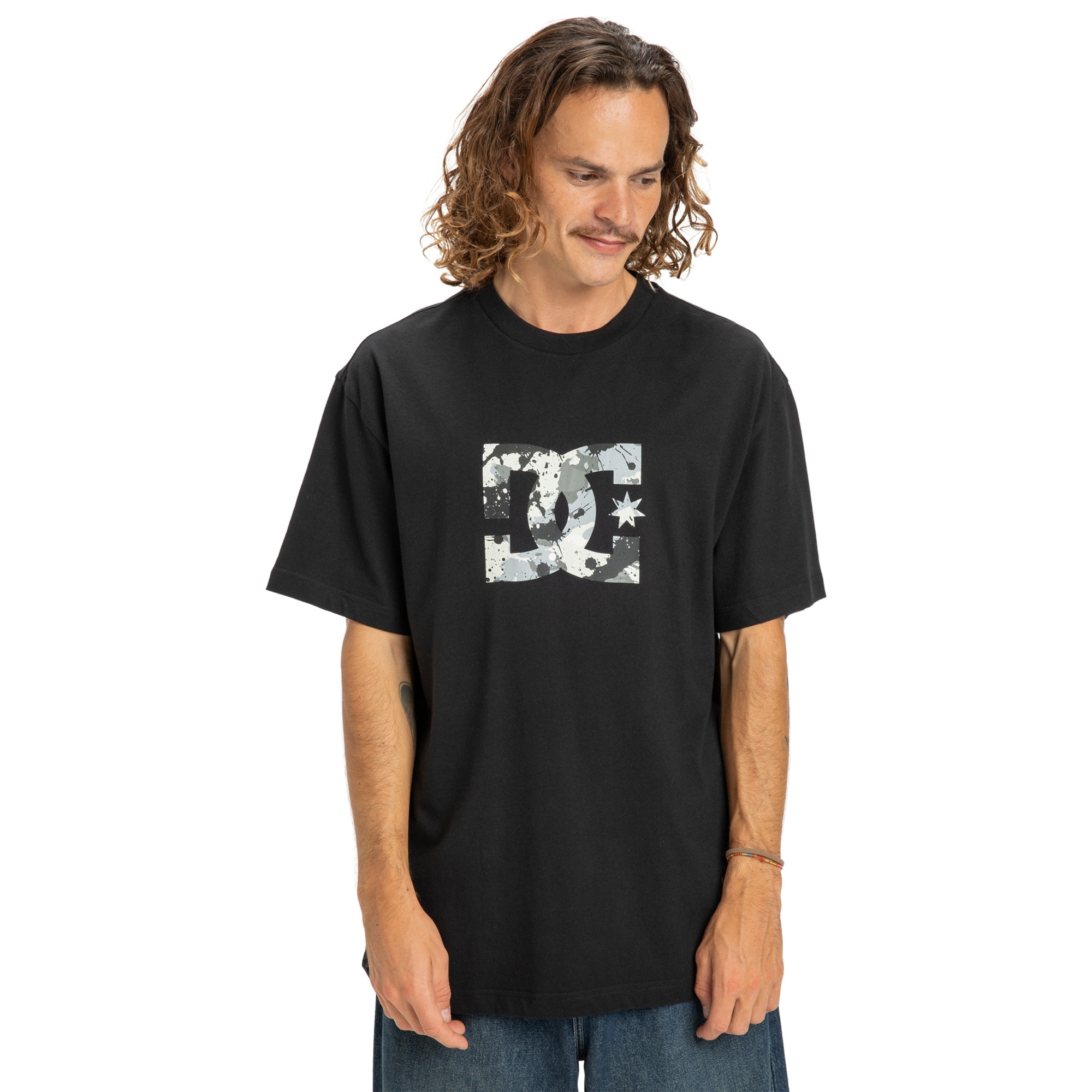 Imagen 1 de Camisetas de hombre DC Star Filled DC Shoes - Negro Negro