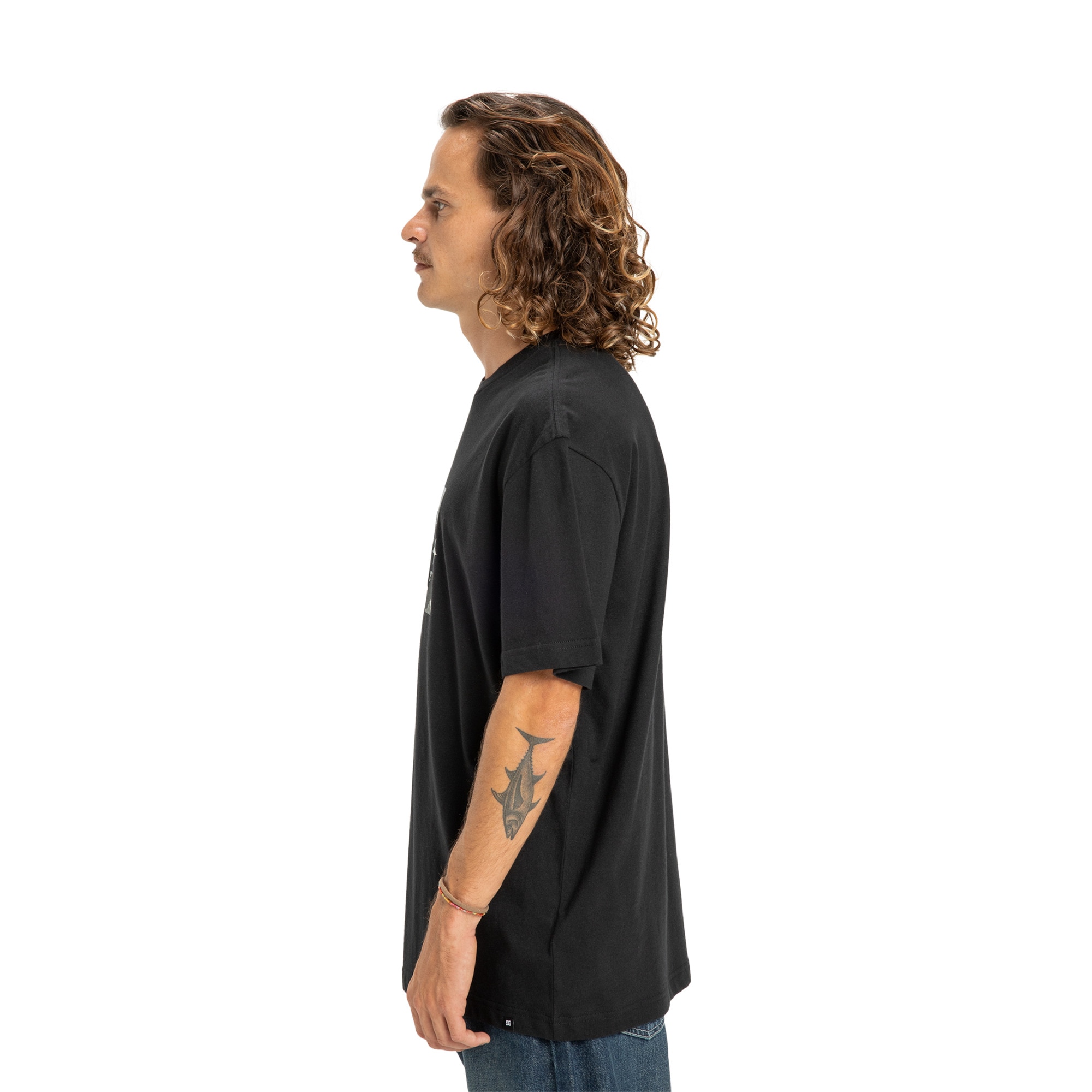 Imagen 4 de Camisetas de hombre DC Star Filled DC Shoes - Negro Negro