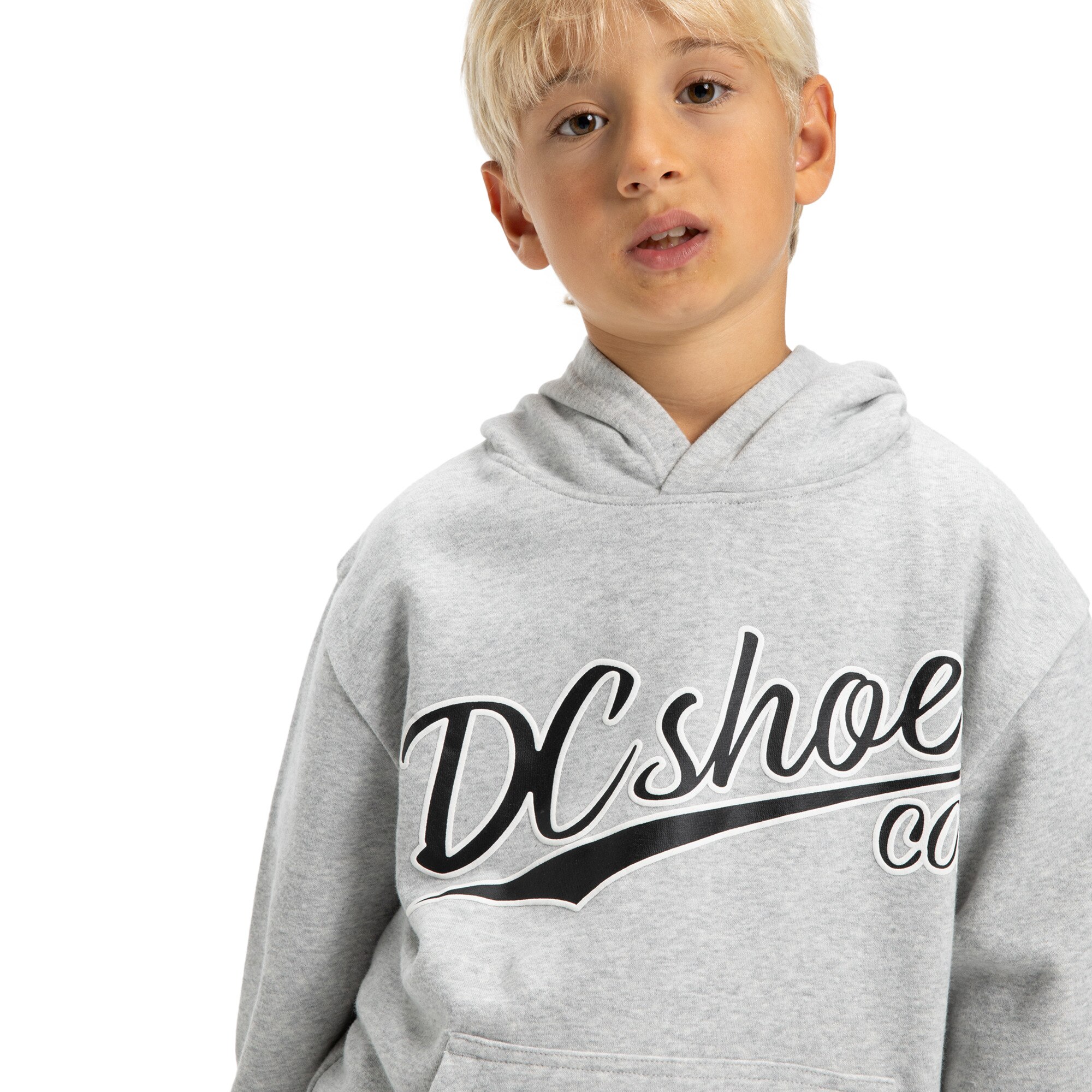 Sudadera de niños Substitute DC Shoes - Gris claro Gris claro-3