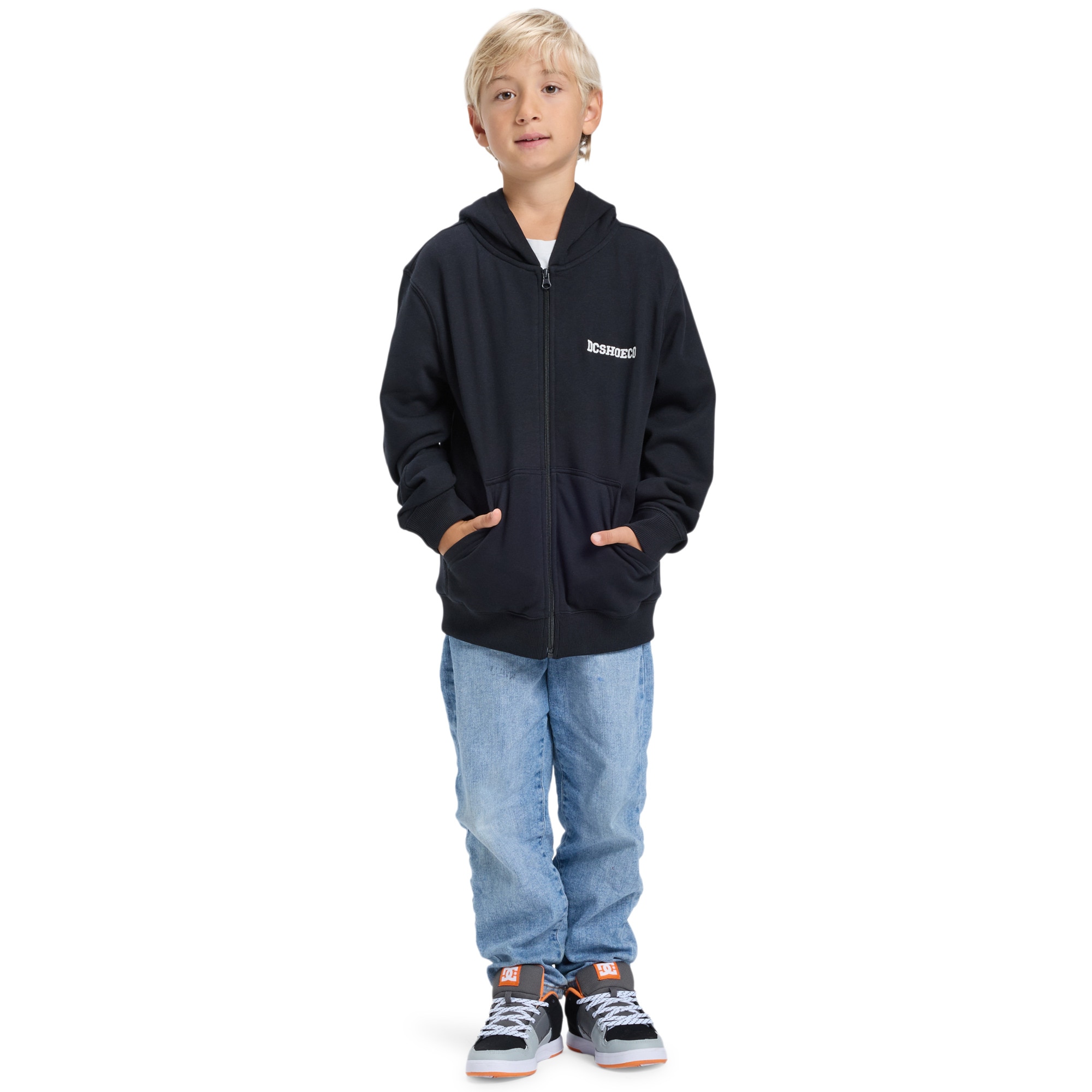 Sudadera de niños Baseline DC Shoes - Negro Negro-4