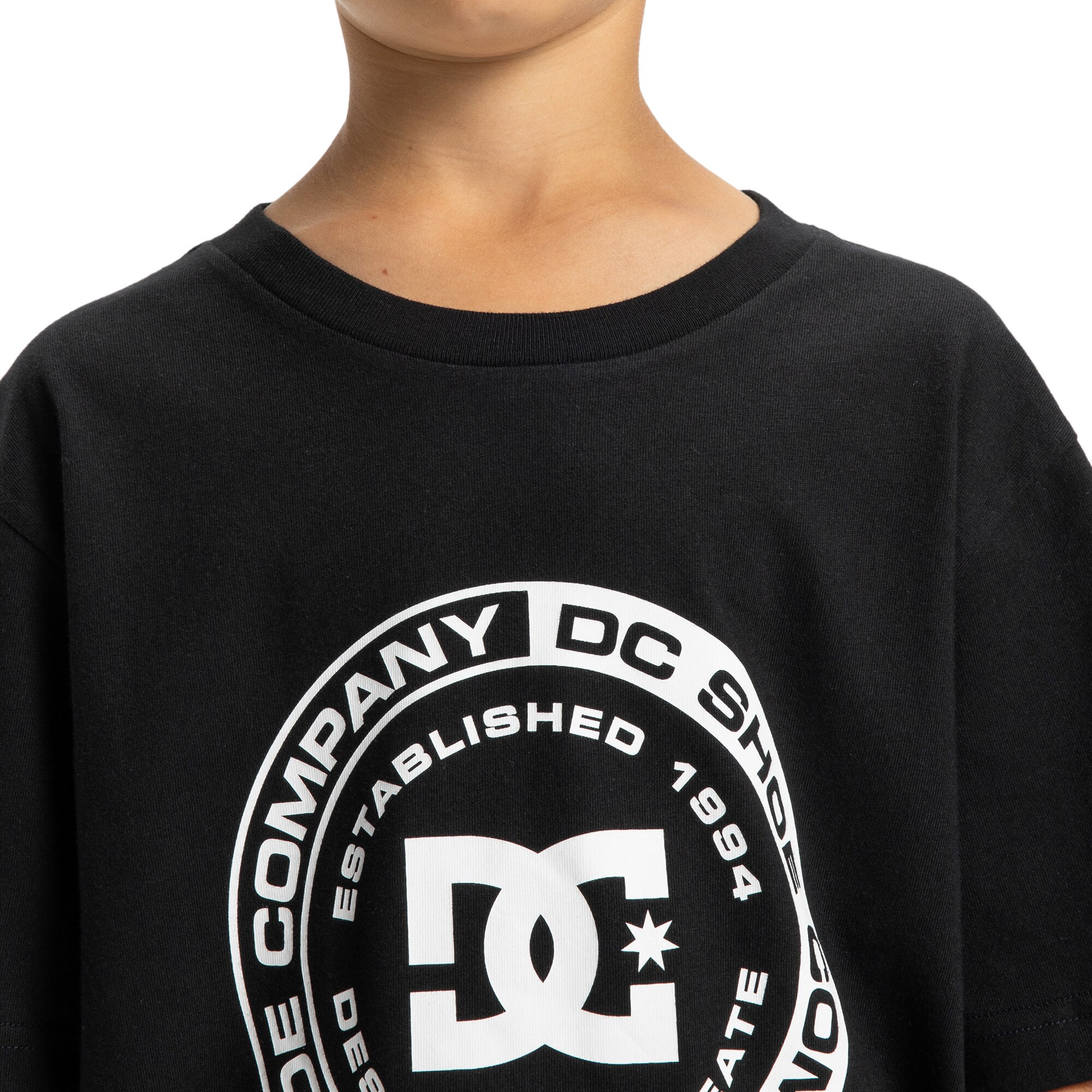 Camiseta de niños DC Corpo DC Shoes - Negro Negro-3